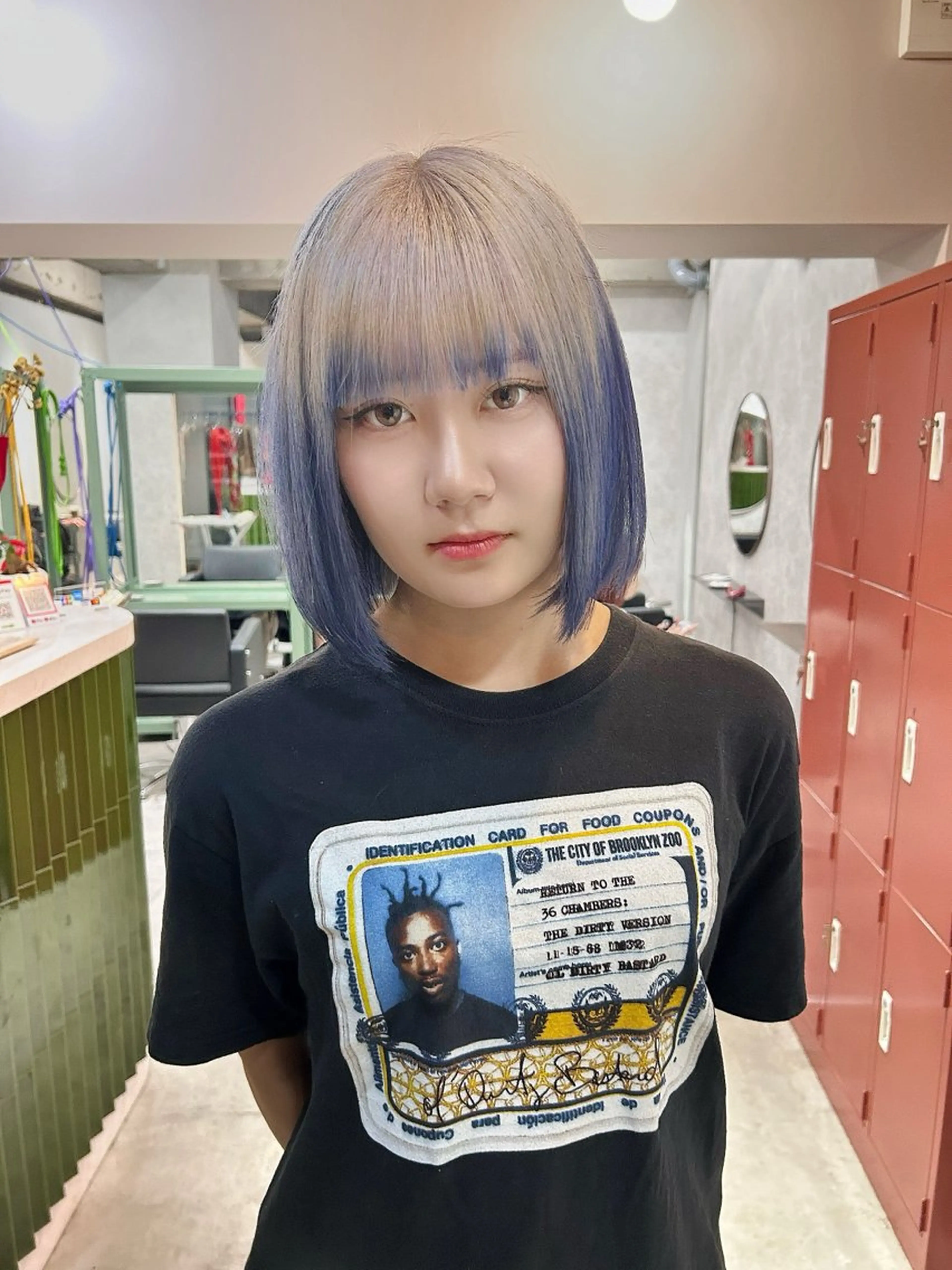 ミディアム カラー ナチュラル・ハイトー ン🏆HINOKIのヘアスタイル