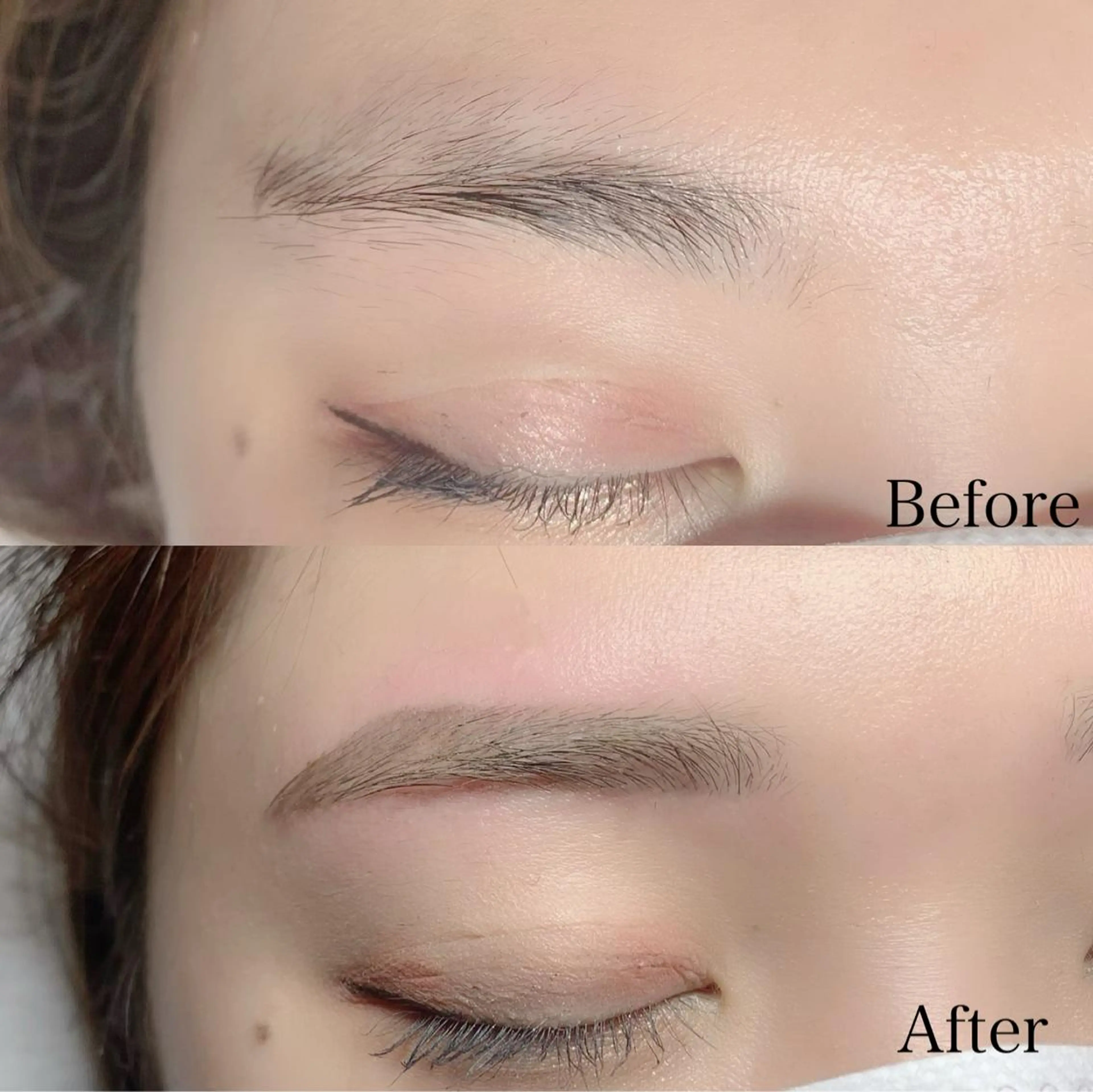 マツエク・マツパ アイブロウ ワックス脱毛 眉カット その他(アイブロウ) 池袋駅韓国風🇰🇷 束感💗Tomoのマツエク・マツパデザイン