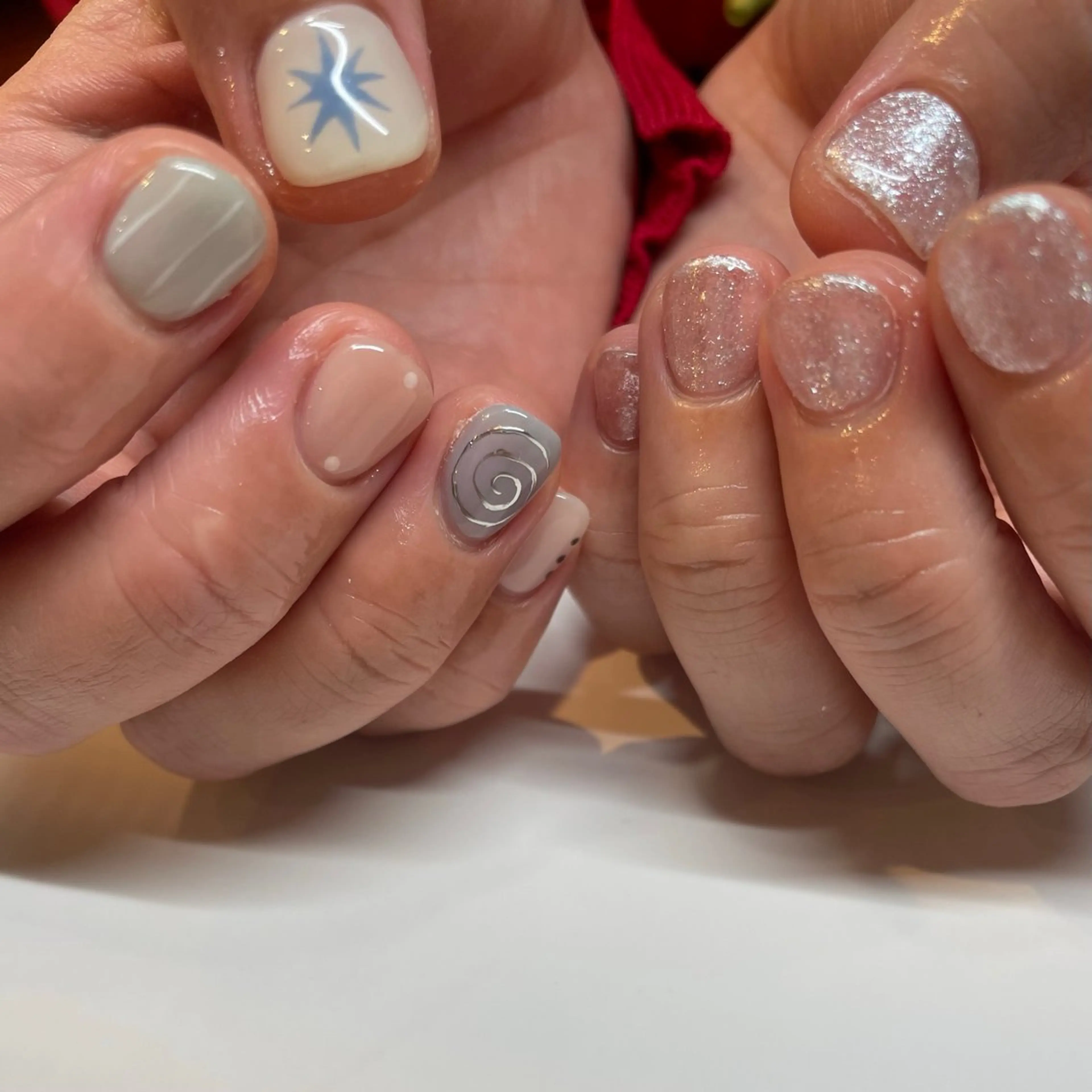 ネイル ショートネイル Manon Yuiのネイルデザイン