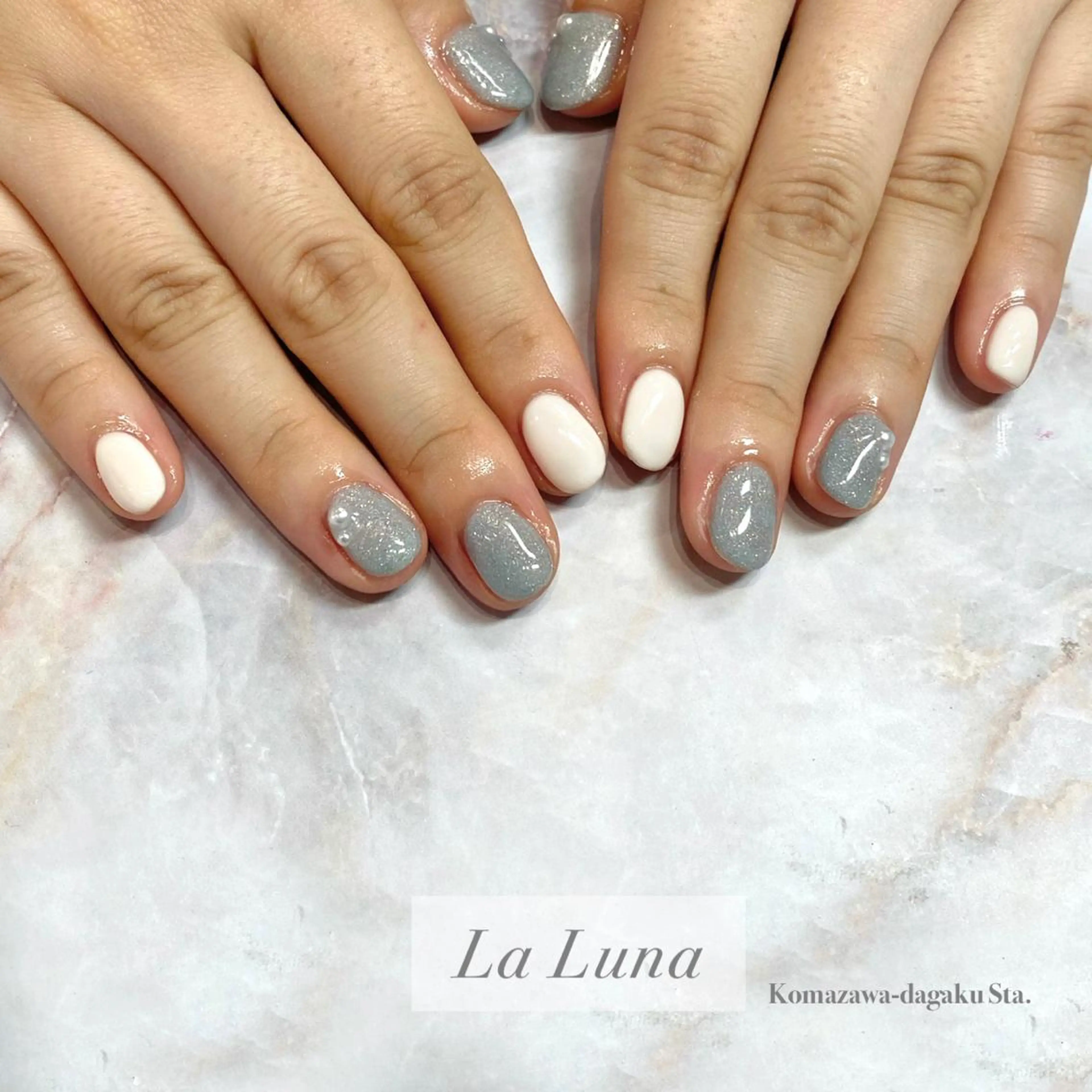 ネイル ワンカラーネイル ＬａＬｕｎａ🌙 natsukiのネイルデザイン