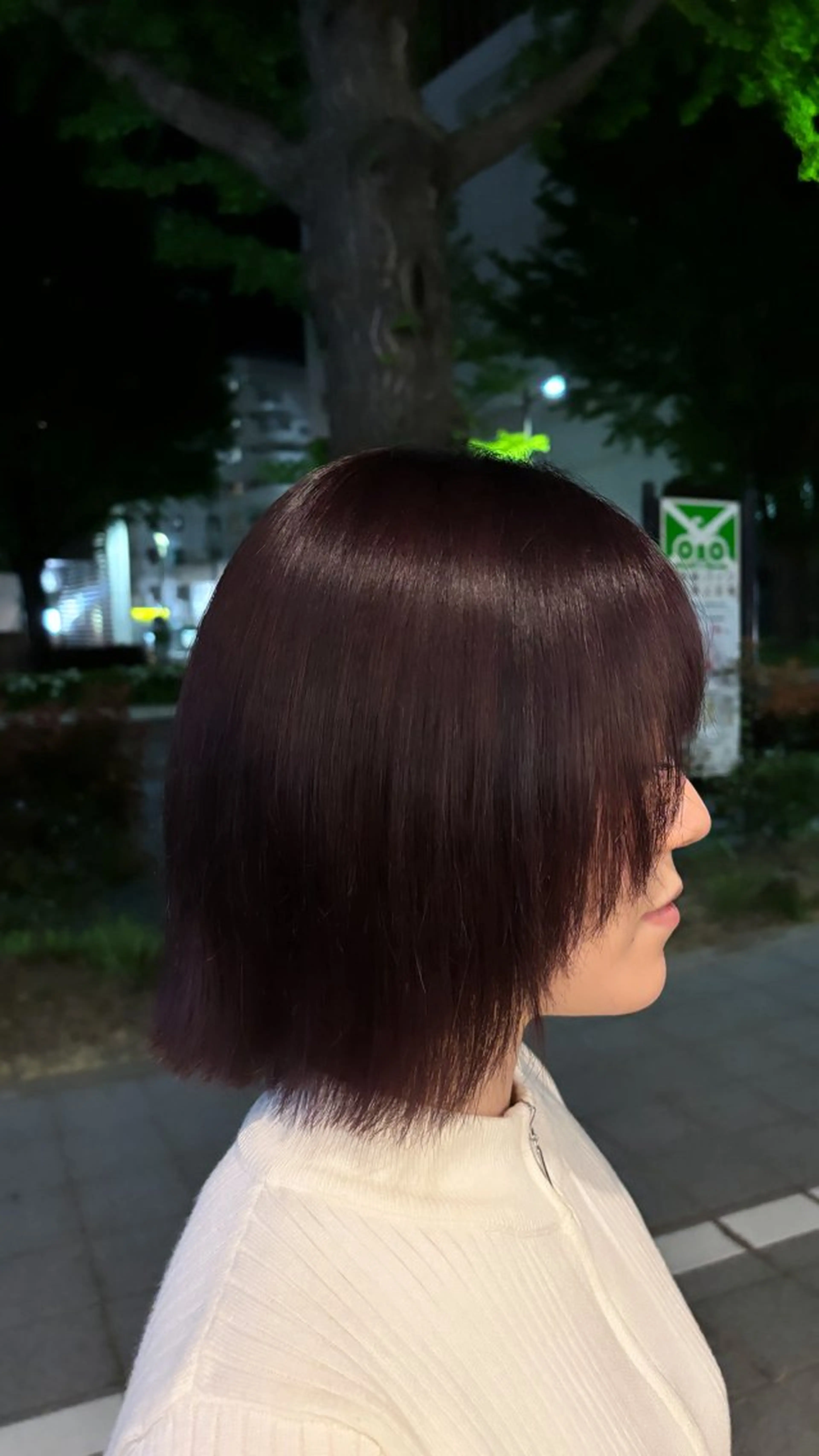 ミディアム ヘアカラー 🍓ハイトーンカラー 🎀nene🍓のヘアスタイル