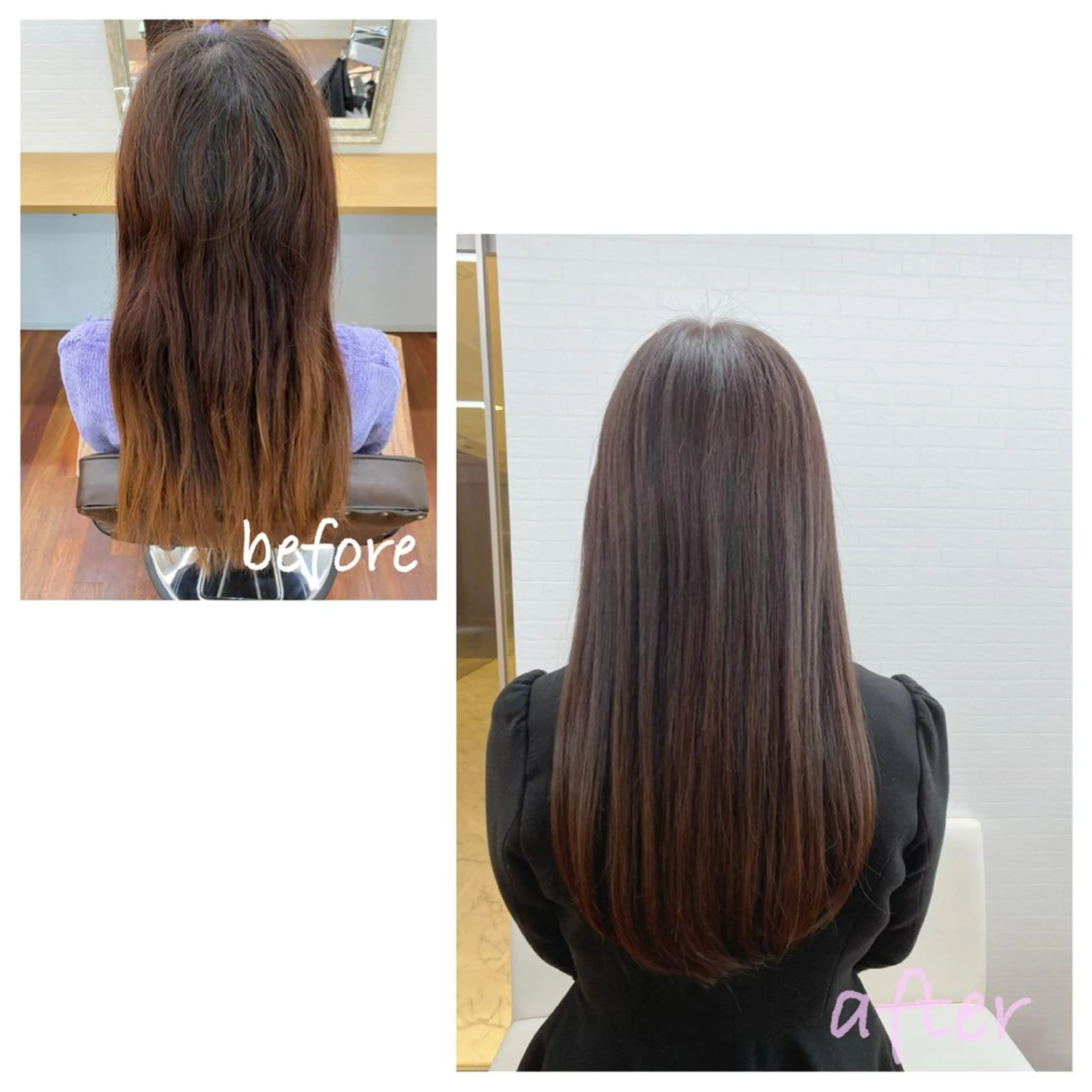 ロング カラー トリートメント GRANLUSSO 〜グランルッソ駅前店所属・木口 嘉美のヘアスタイル