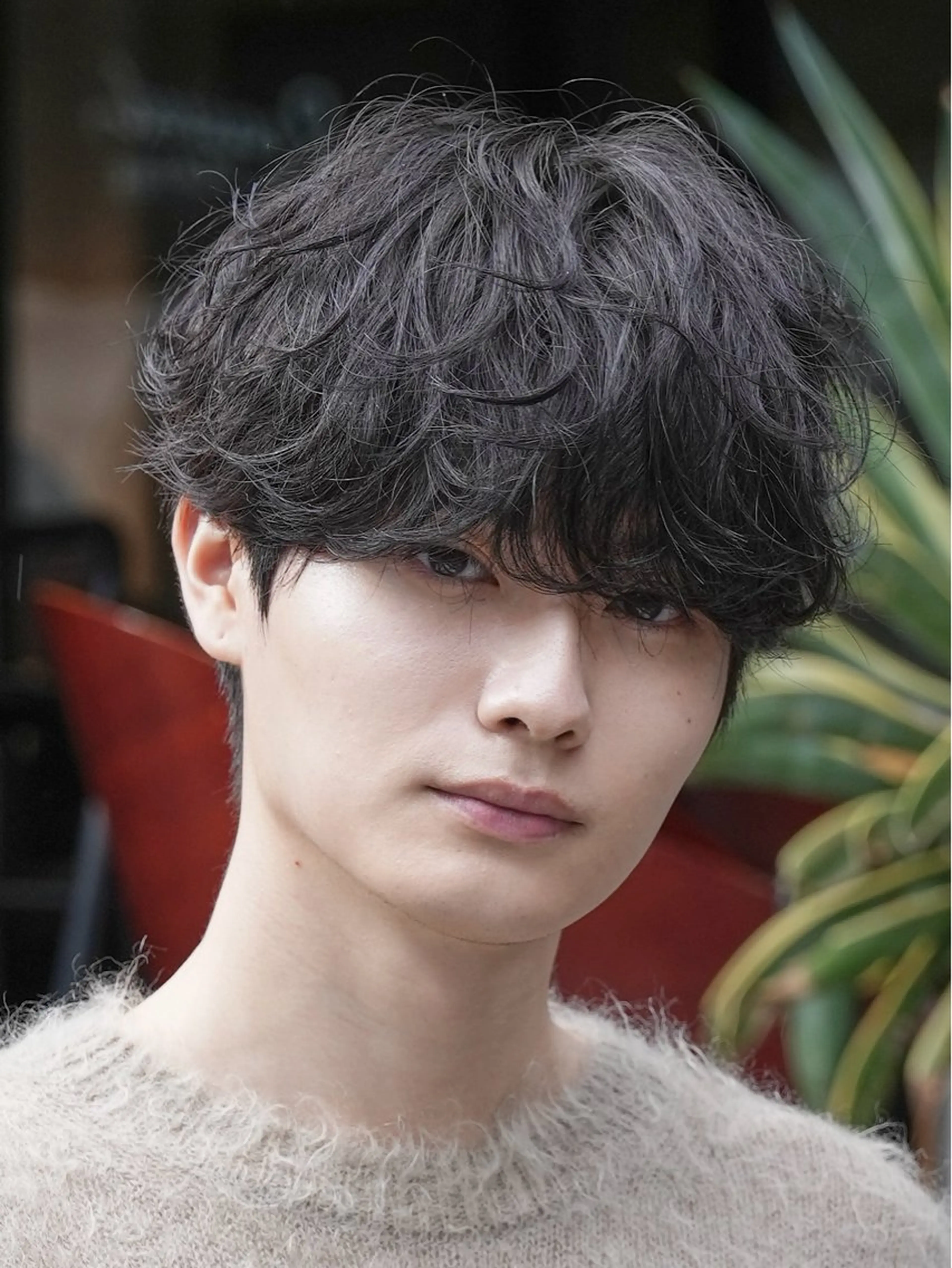 パーマ メンズ フェザーパーマ マッシュ メンズパーマ 学生（メンズ向け） メンズツイストパーマ fifth men's原宿所属・fifth/原宿/ シャドウパーマ/カズのヘアスタイル