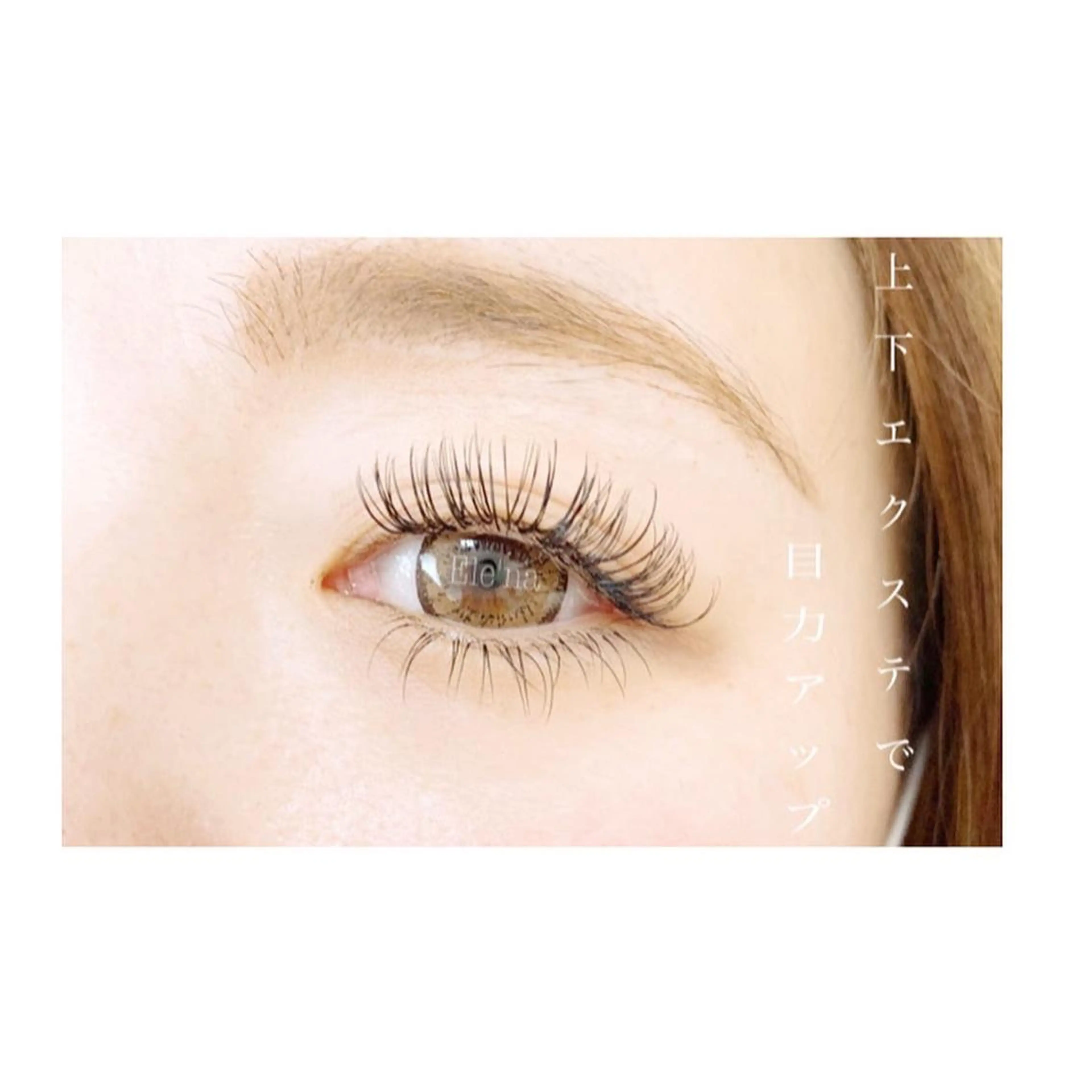 上・下エクステで目力UP💓フラット付け放題の写真