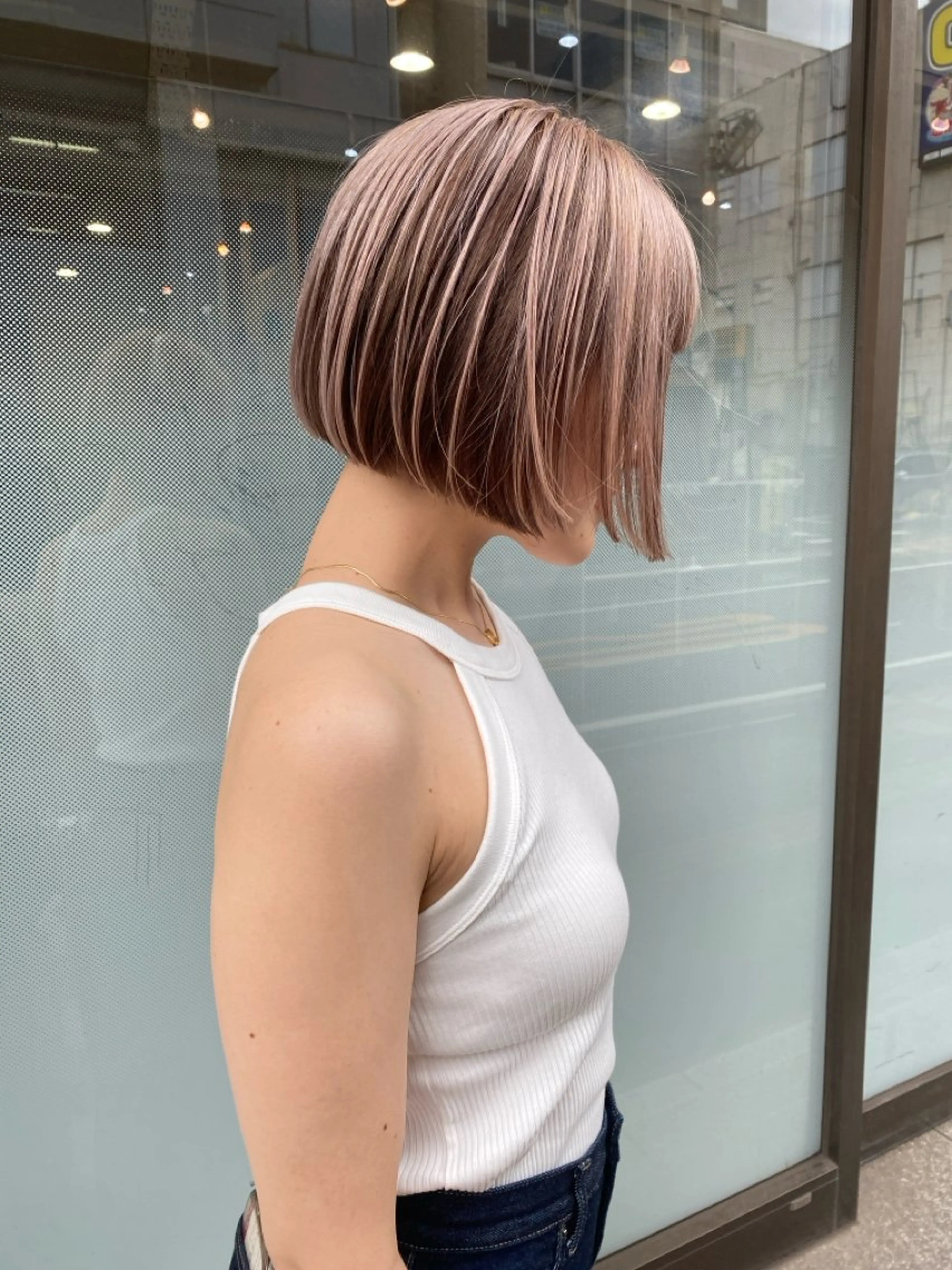 ショート カット ヘアカラー maeda yumiのヘアスタイル