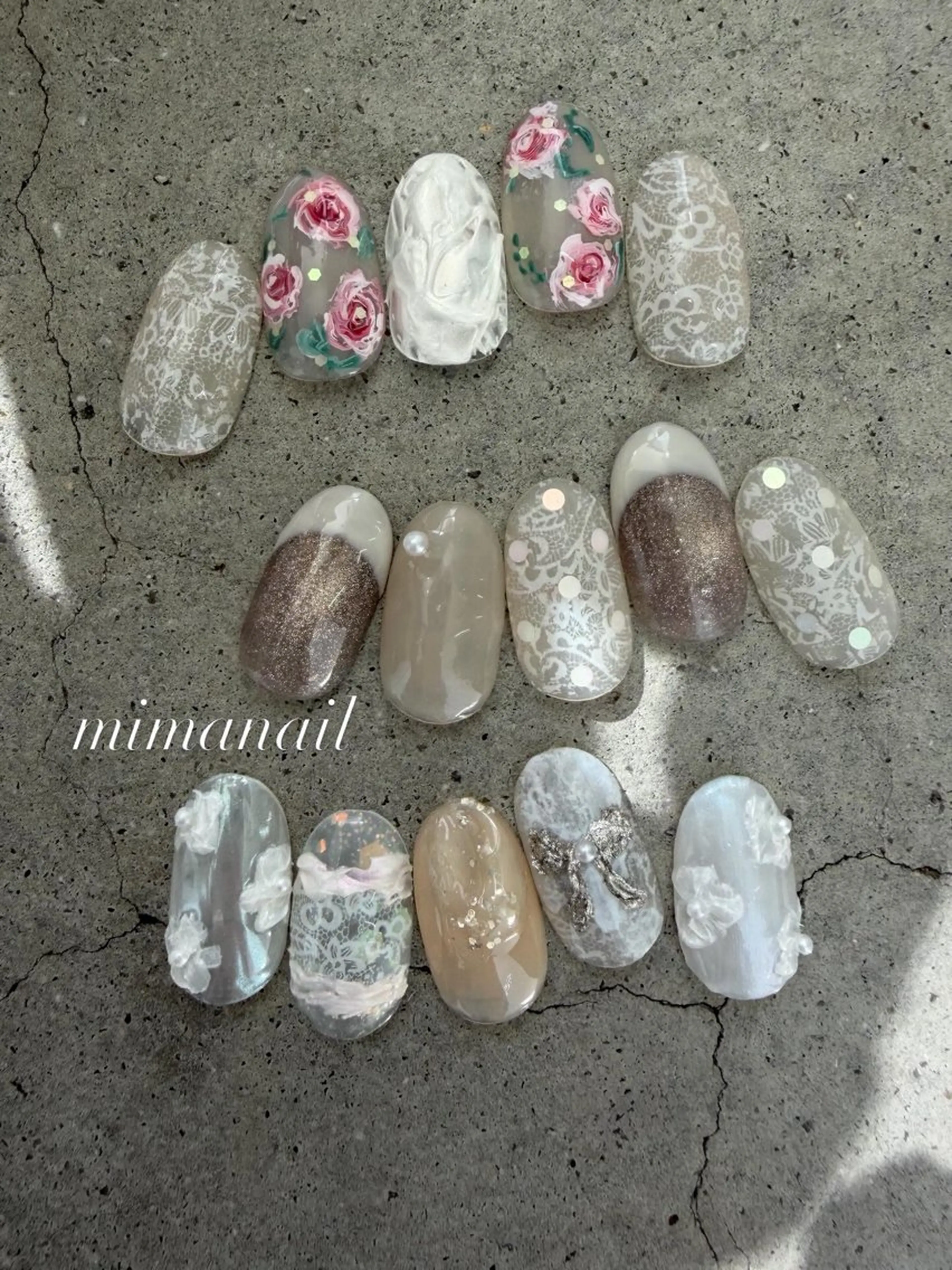 ネイル ハンドネイル mima nailのネイルデザイン