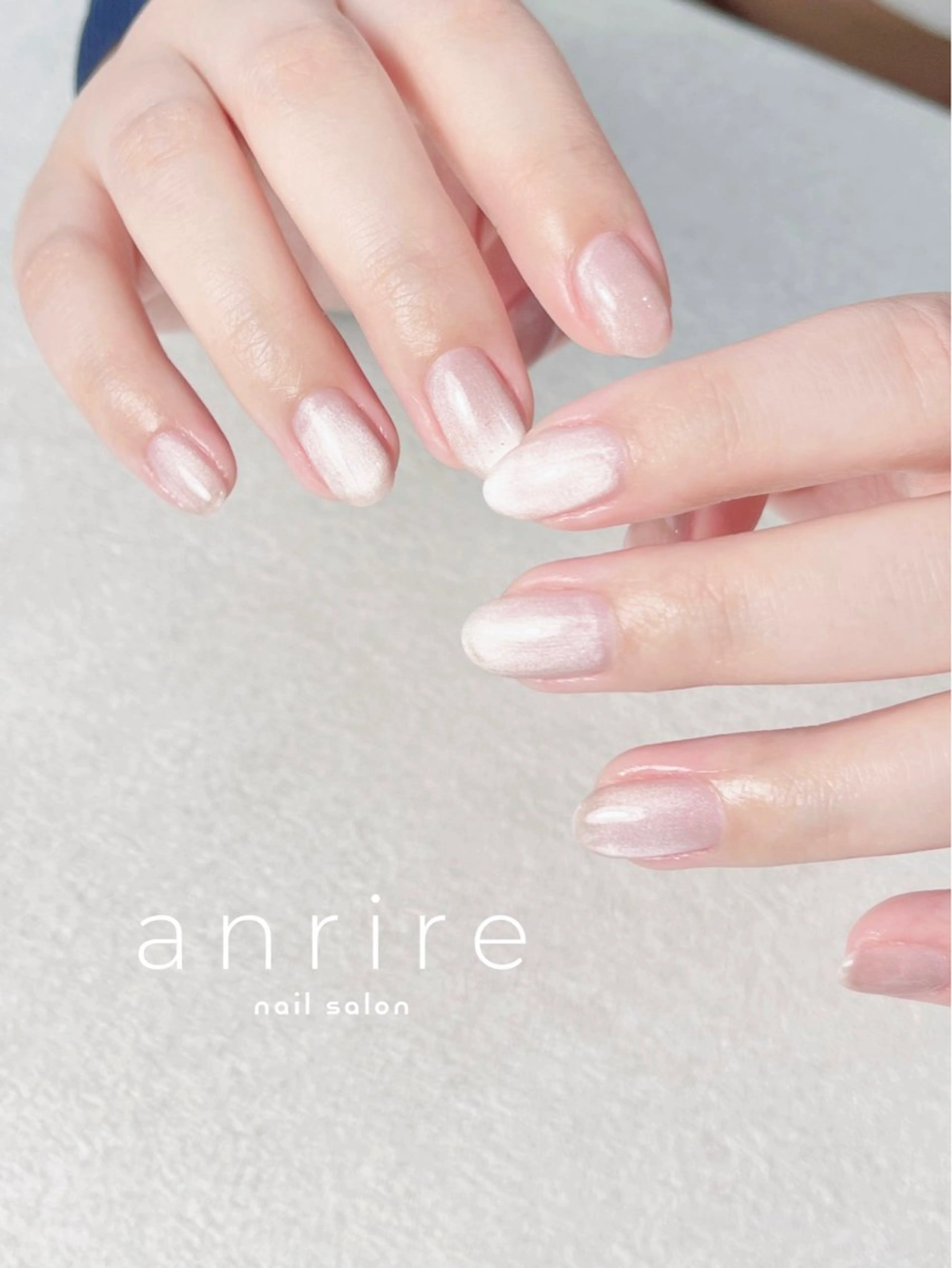 ネイル ジェルネイル キラキラネイル マグネットネイル オフィスネイル ワンカラーネイル ハンドネイル nail salon anrire〜アンリール〜所属・nailsalon anrireのネイルデザイン