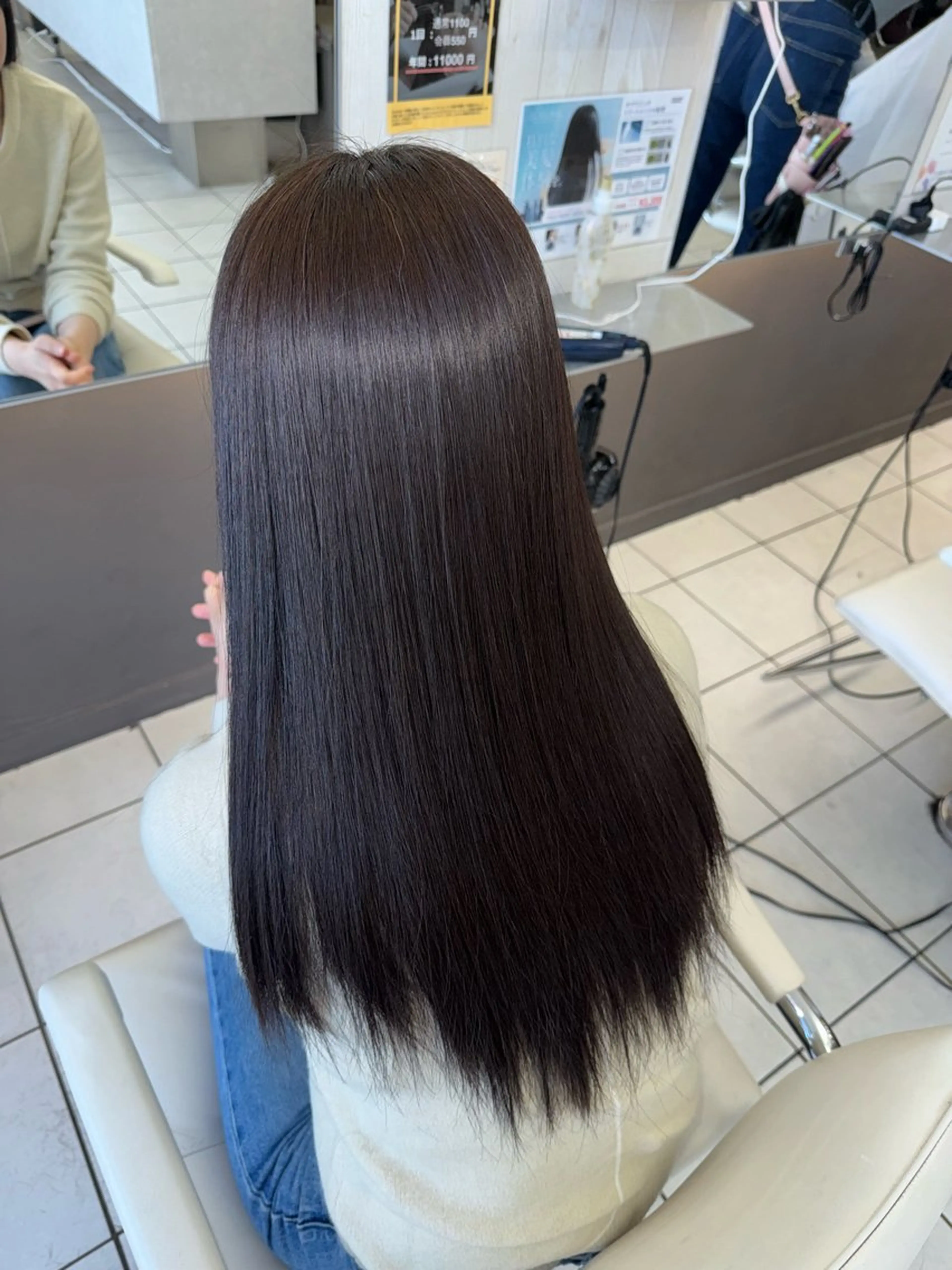 ロング カラー 髪質改善カラー🎗️ 滝沢純のヘアスタイル