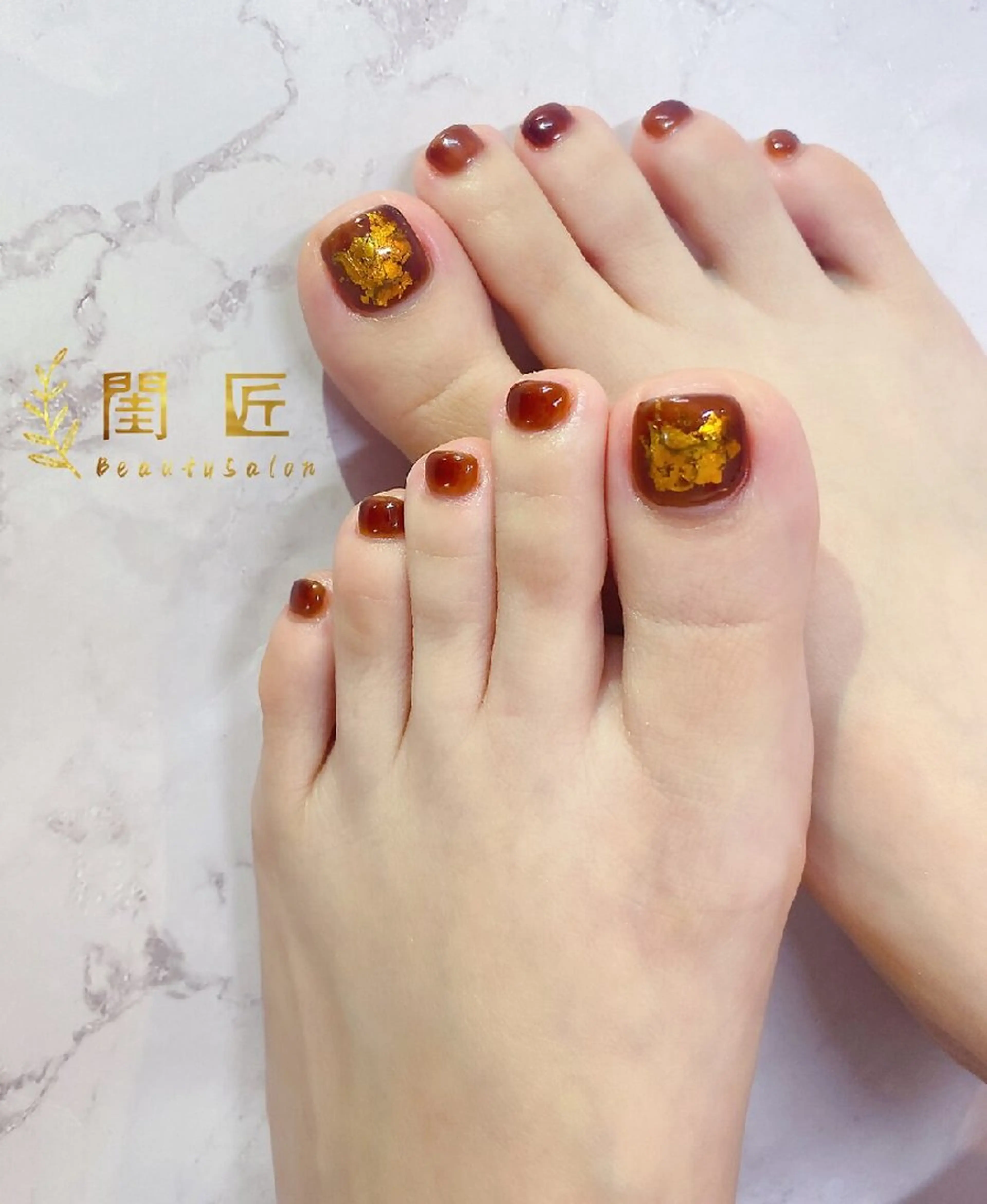 ネイル フットネイル 🎀 Kei 🎀のネイルデザイン