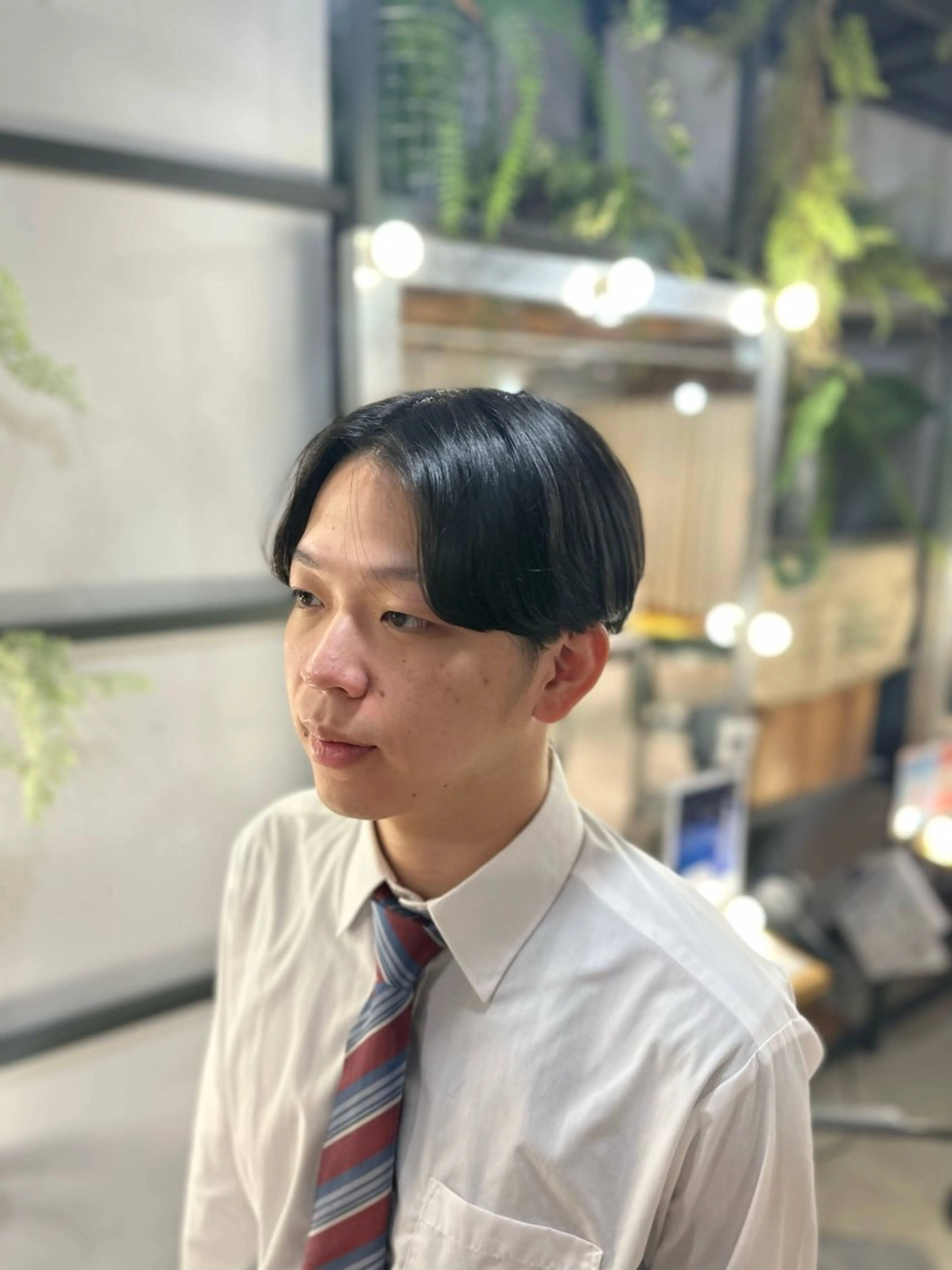 ショート メンズ メンズ就活ヘア メンズパーマ 溜 一太のヘアスタイル