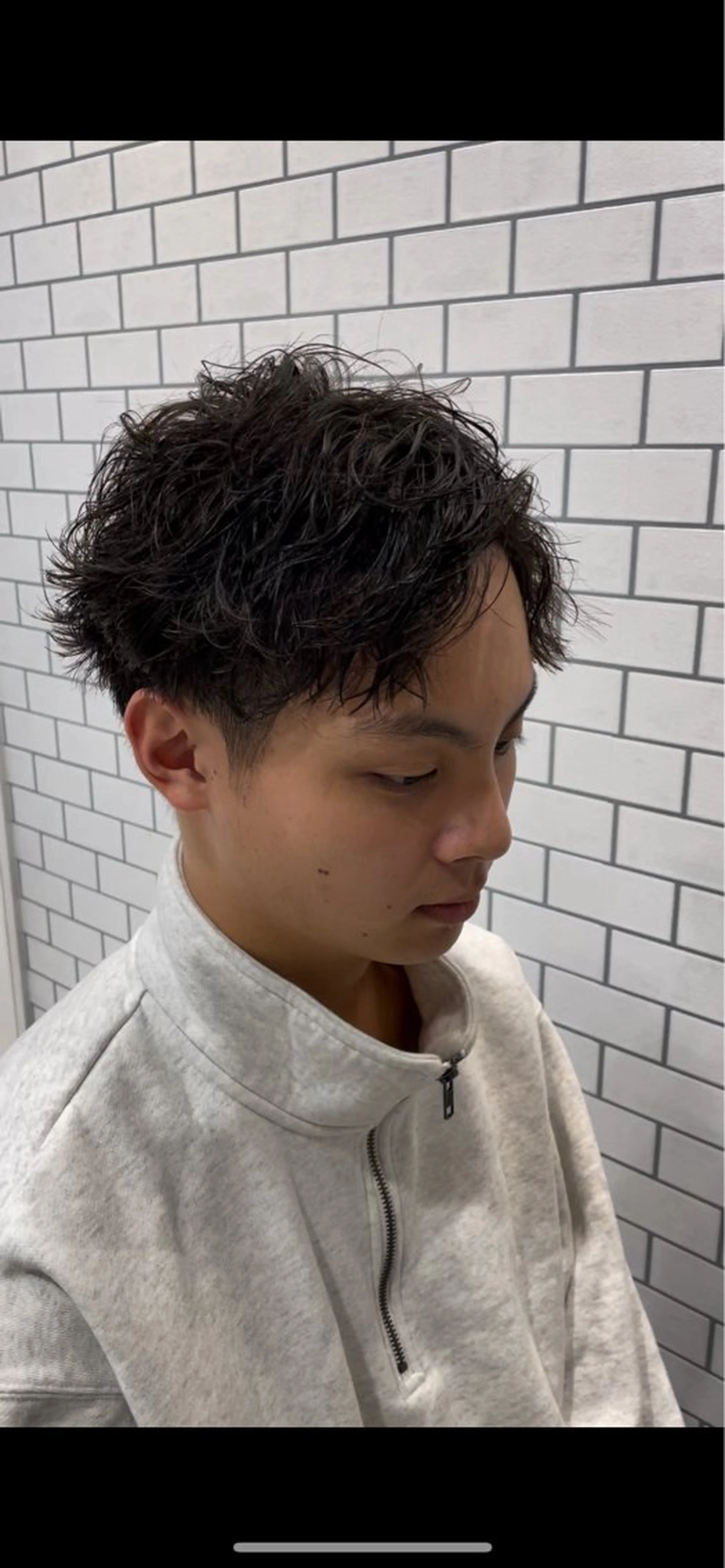 パーマ メンズ パーマ 目崎 丞のヘアスタイル
