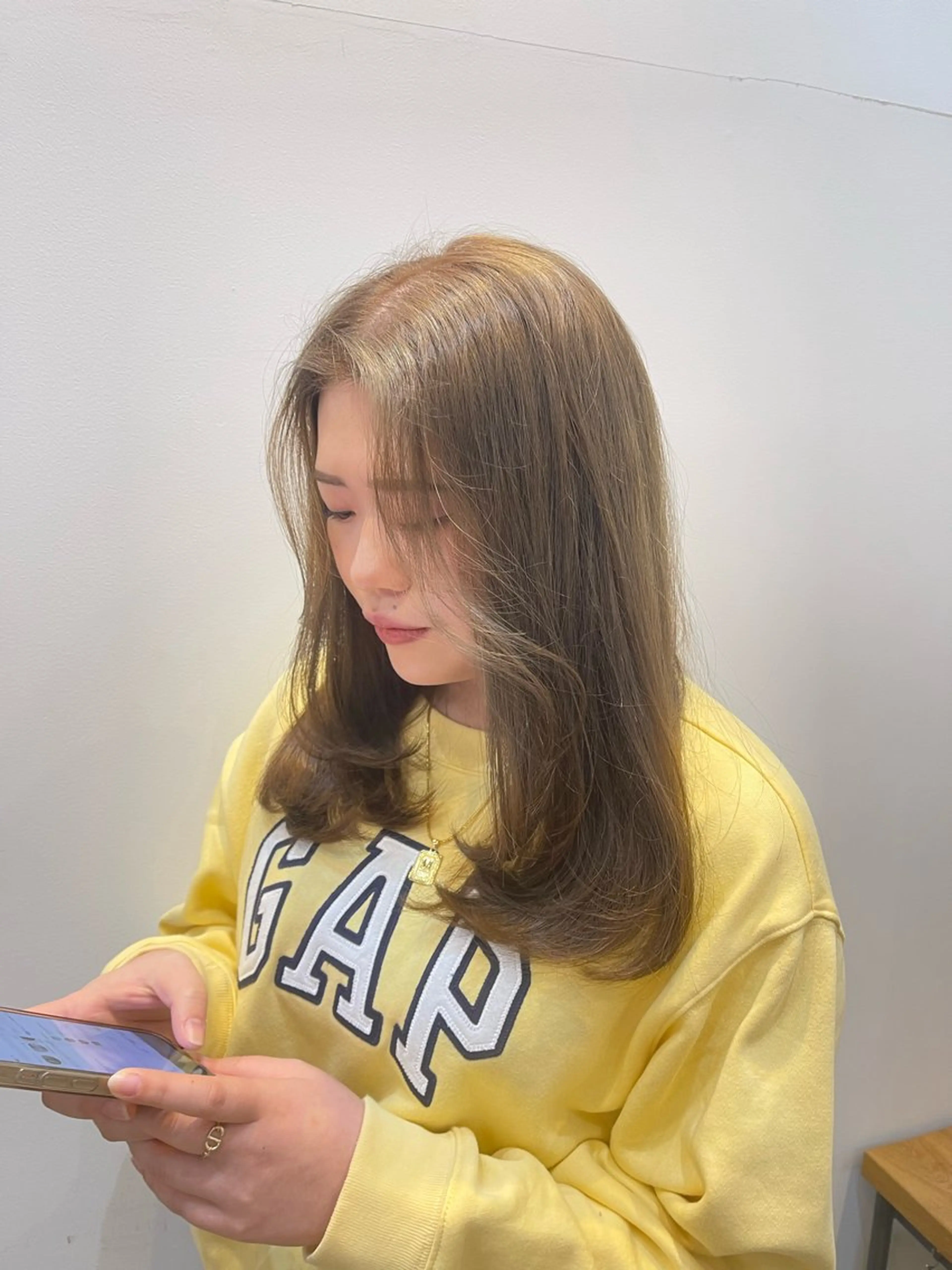 セミロング jr.stylist 小島千穂🎀のヘアスタイル