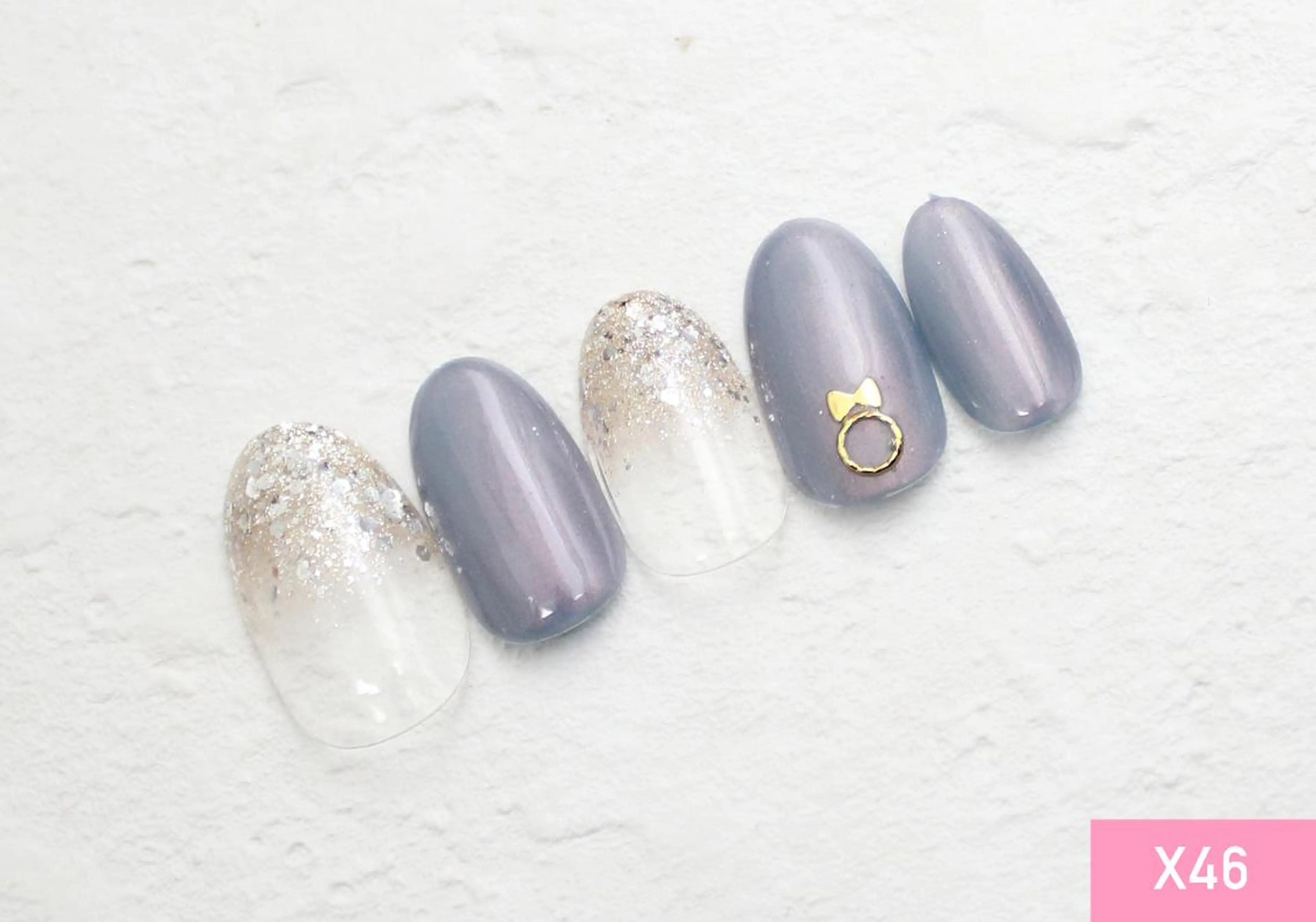 ネイル アートネイル ジェルネイル マグネットネイル ネイル nanのネイルデザイン