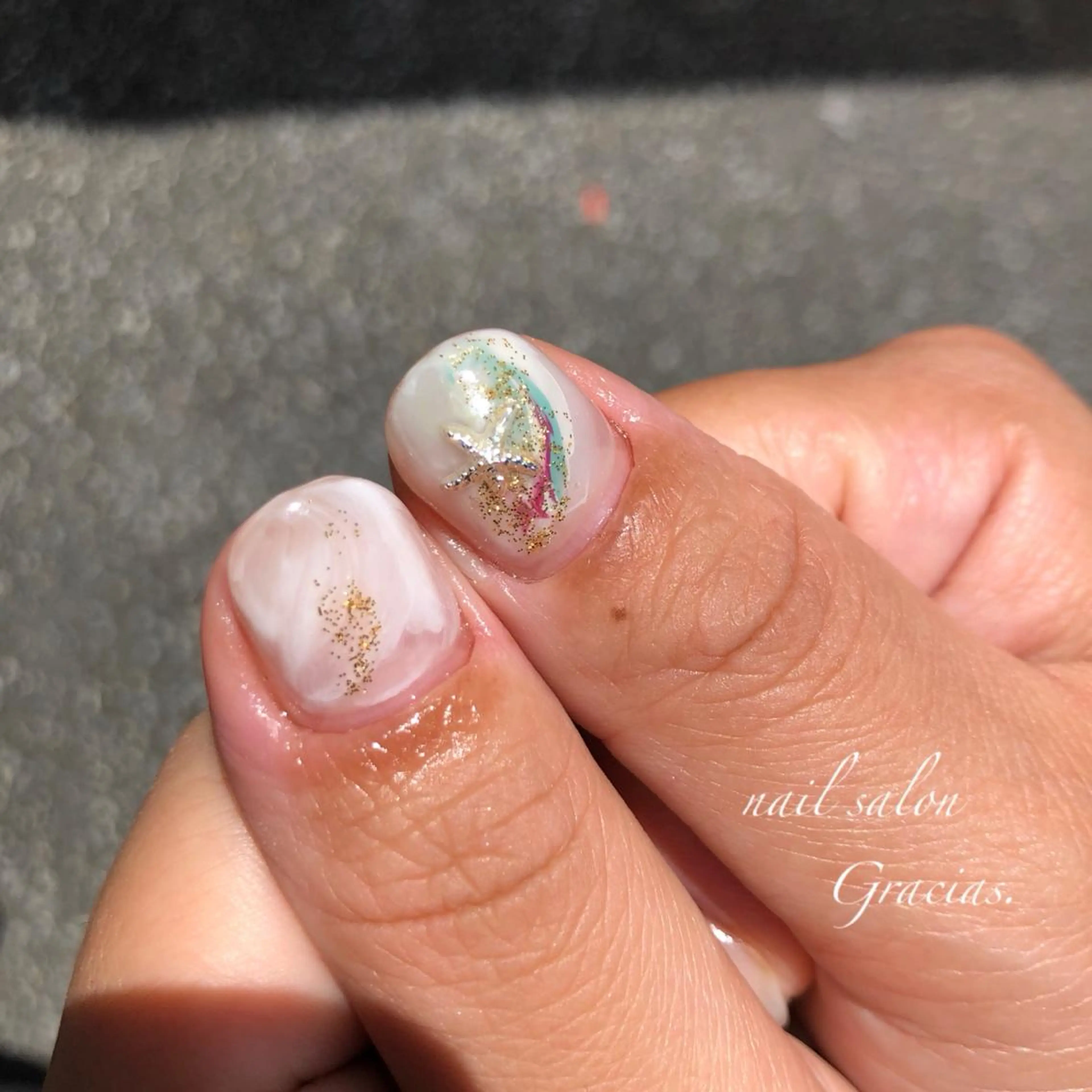ネイル ハンドネイル Gracias. rieのネイルデザイン