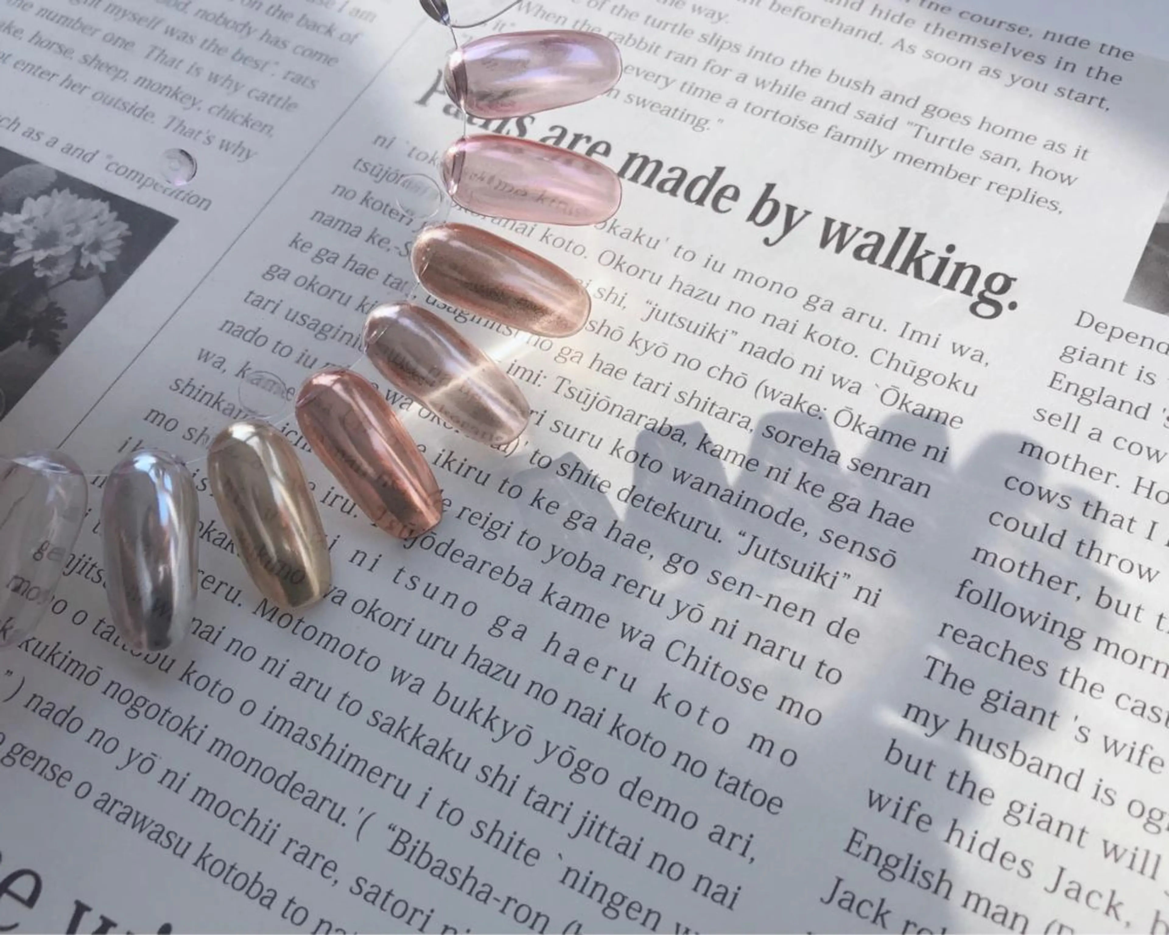 ネイル ミラーネイル ワンカラーネイル ハンドネイル nail heron所属・saki_ nail heronのその他イメージ