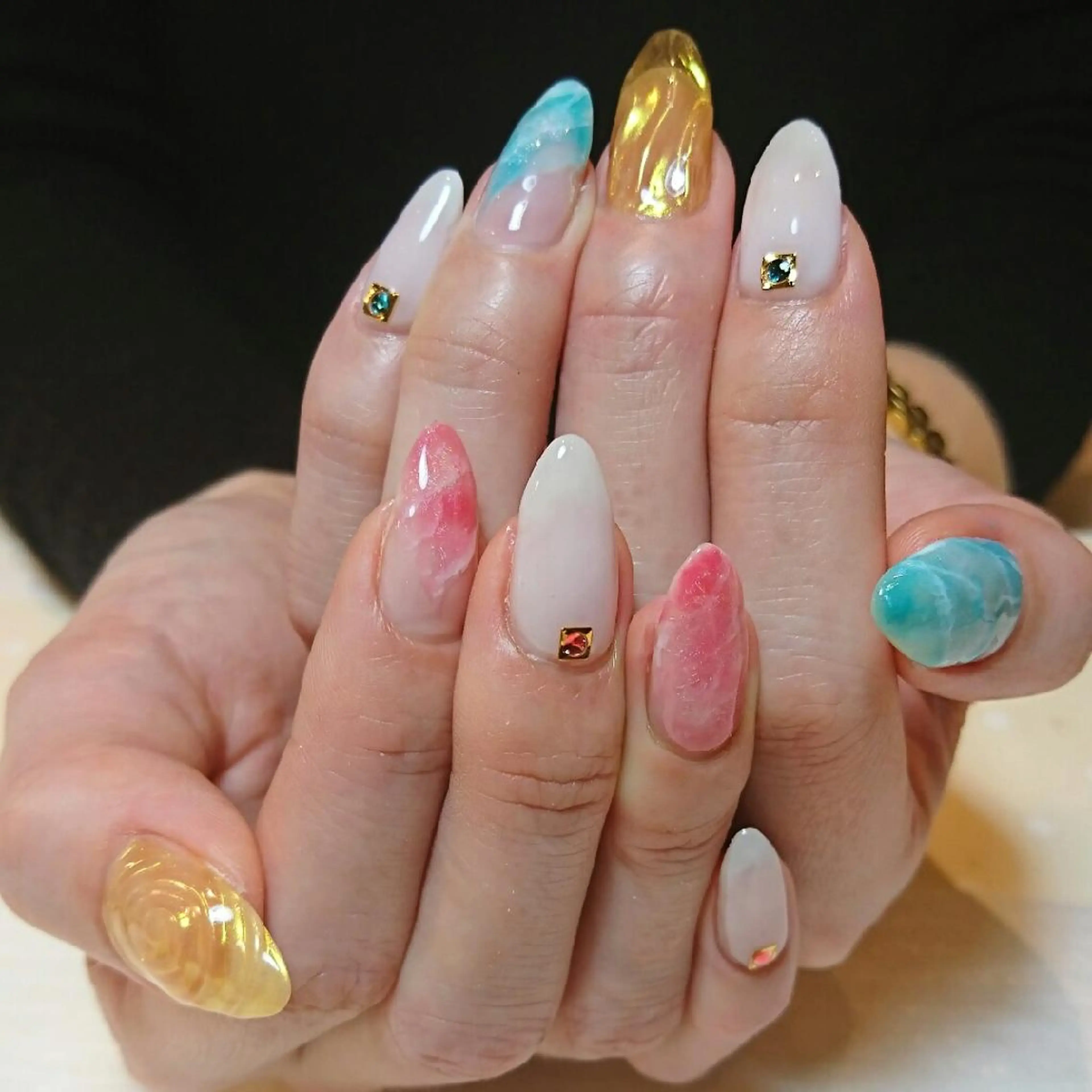 ネイル 持ち込み みー shakushiroのネイルデザイン