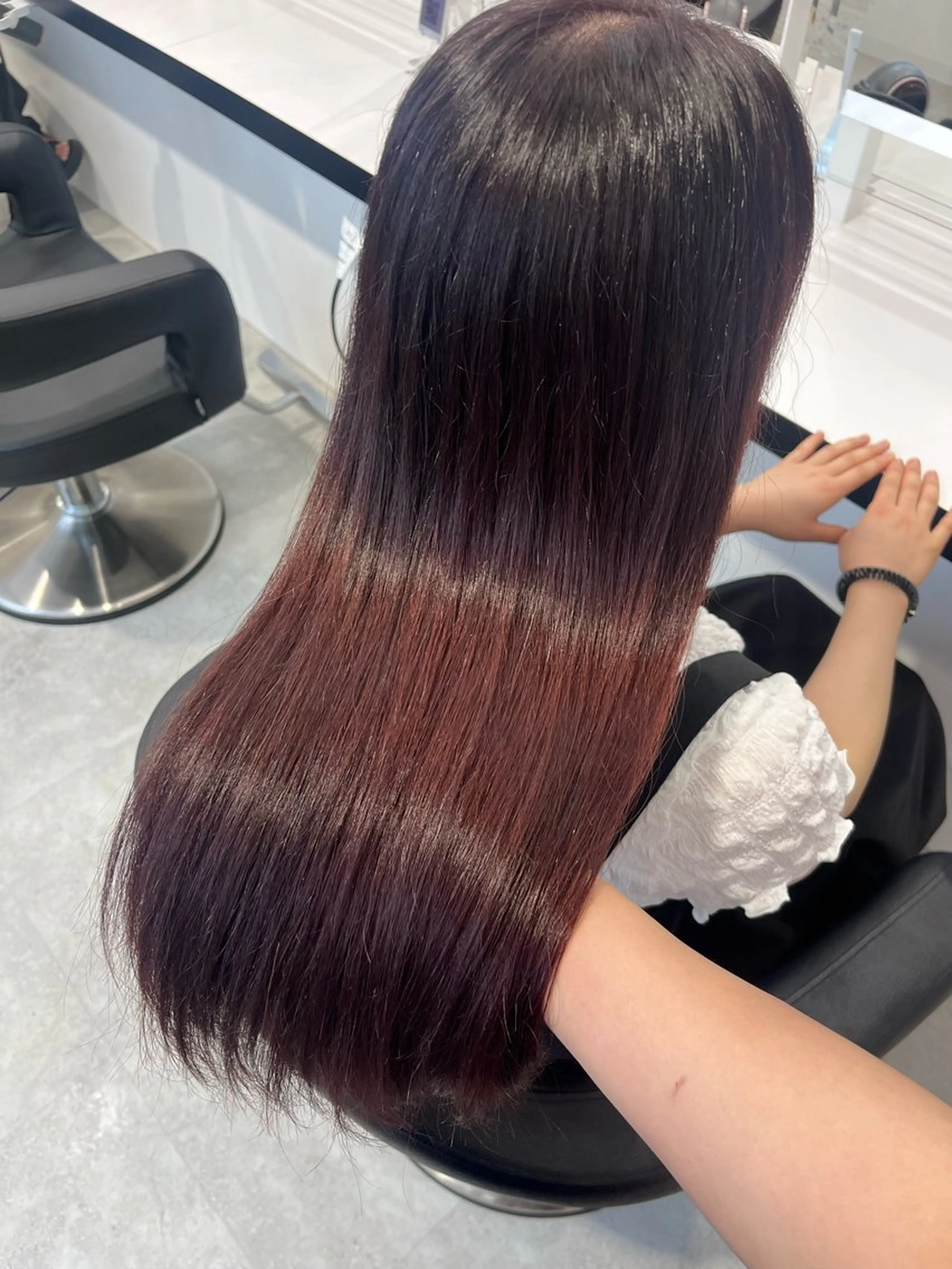 ロング みう/仙台/暖色/ 艶髪/顔周りカット/のヘアスタイル