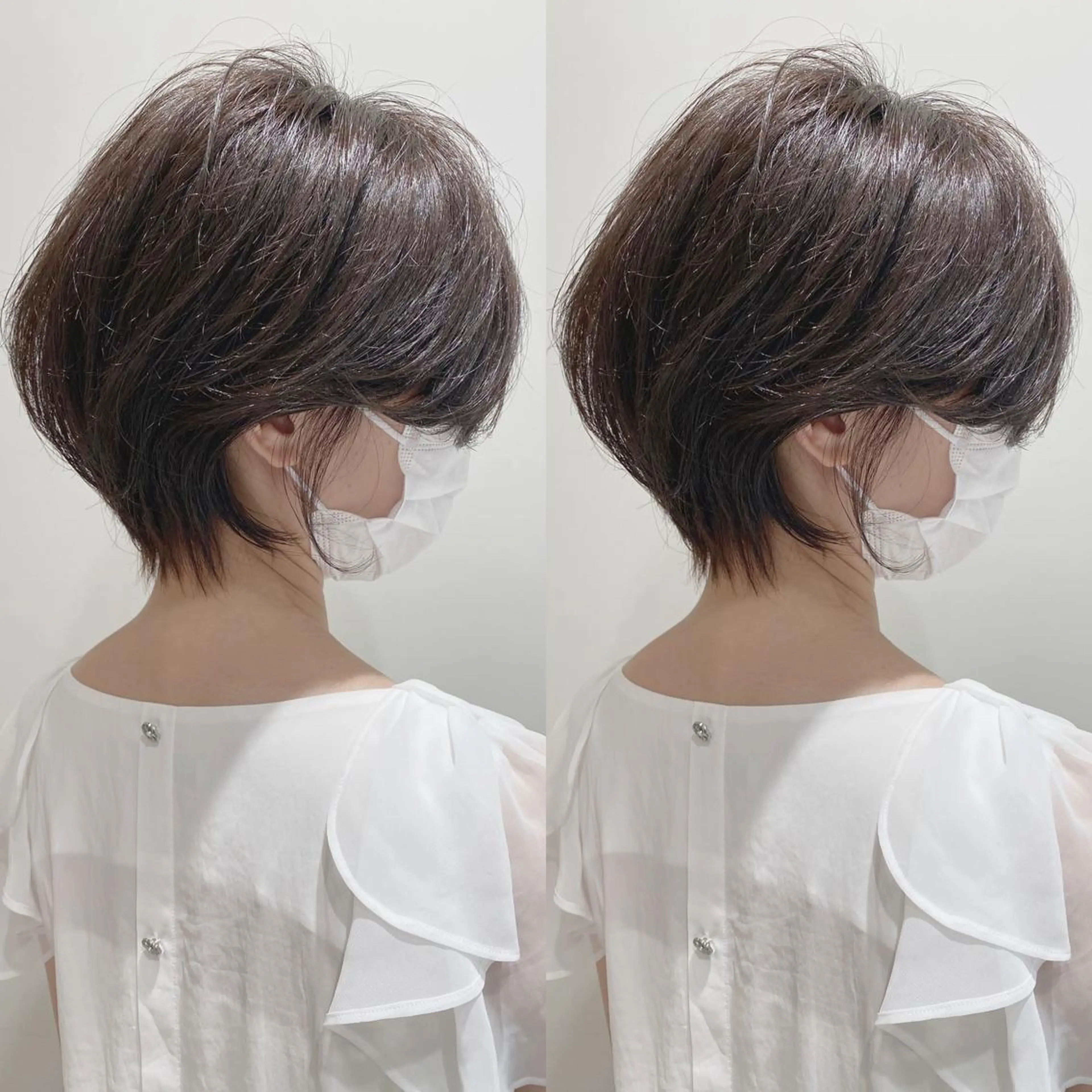 ショート 韓国くびれレイヤー 🇰🇷はづきのヘアスタイル