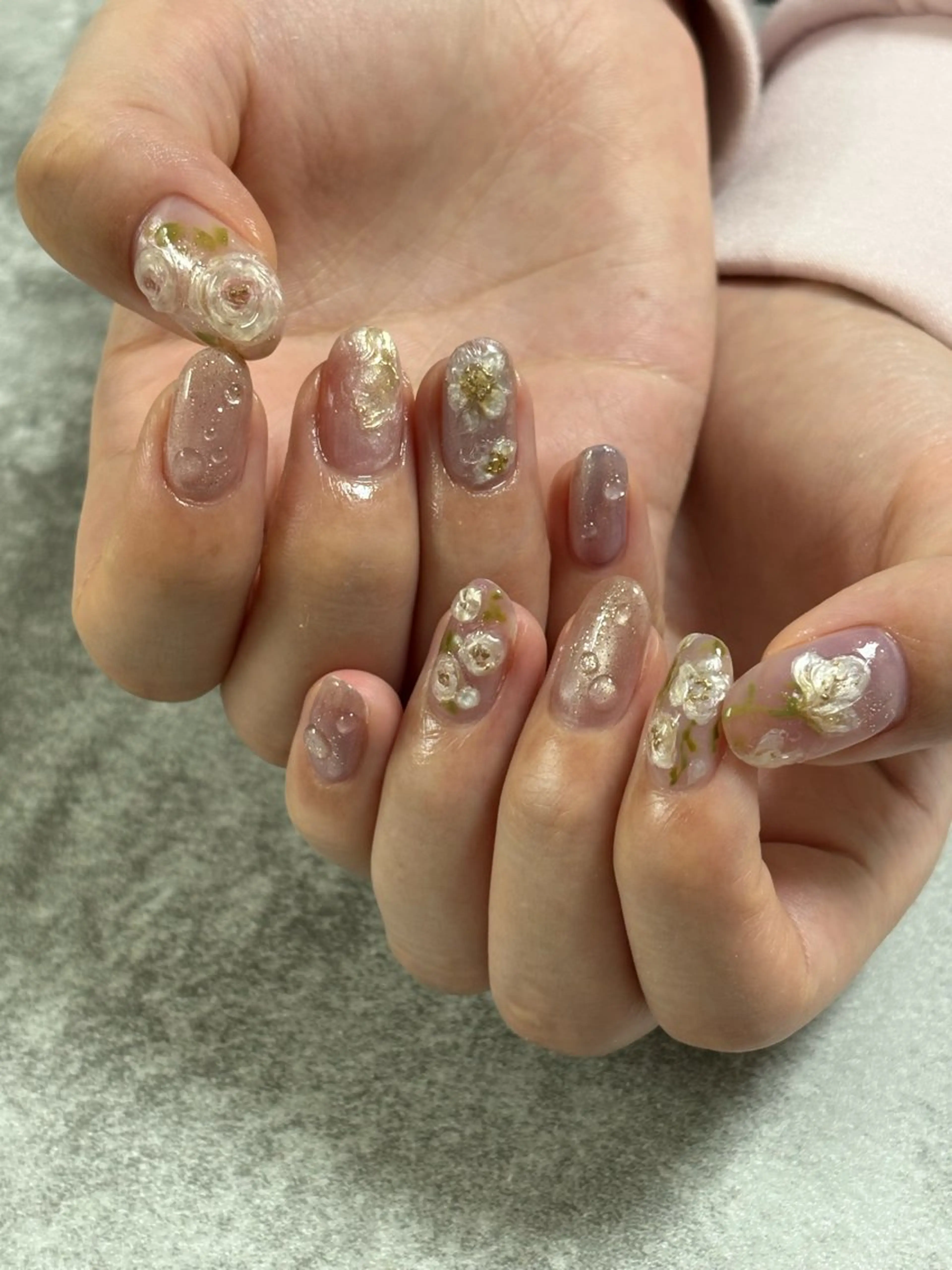 ネイル ハンドネイル FIORITURA Maikoのネイルデザイン