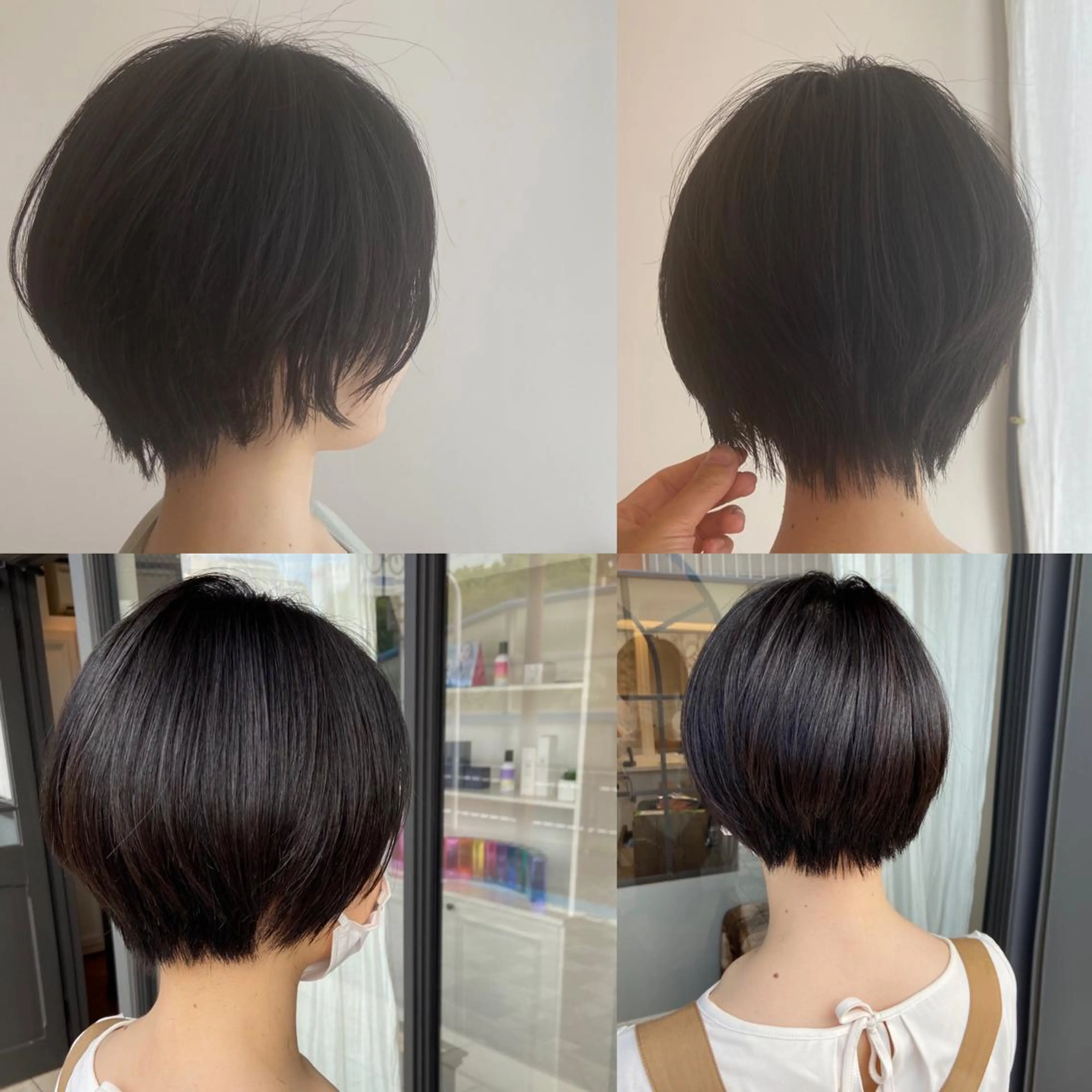 ショート 峯 志帆のヘアスタイル