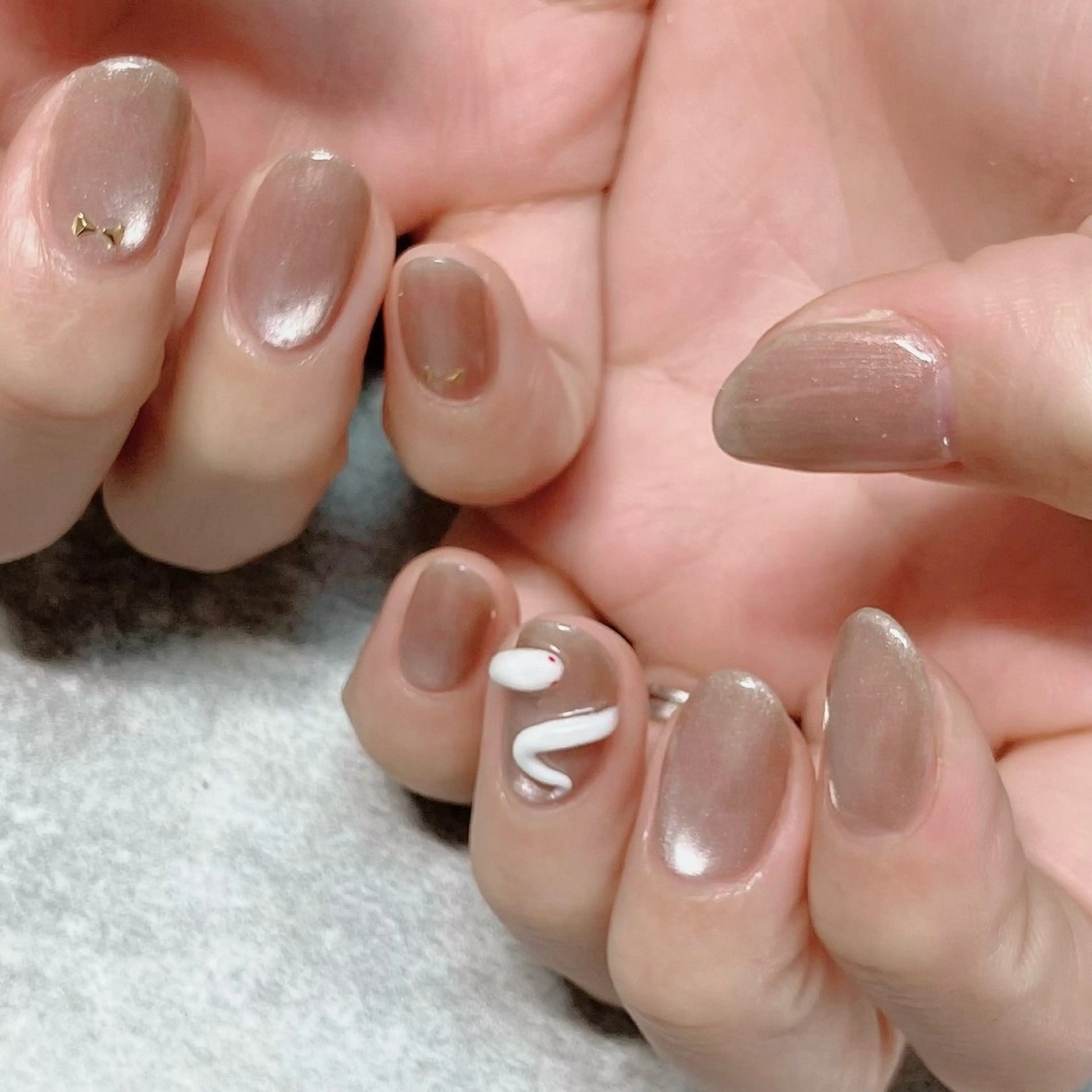 ネイル ハンドネイル ハンドケア haleyume所属・shino🌟 痛ネイルのネイルデザイン