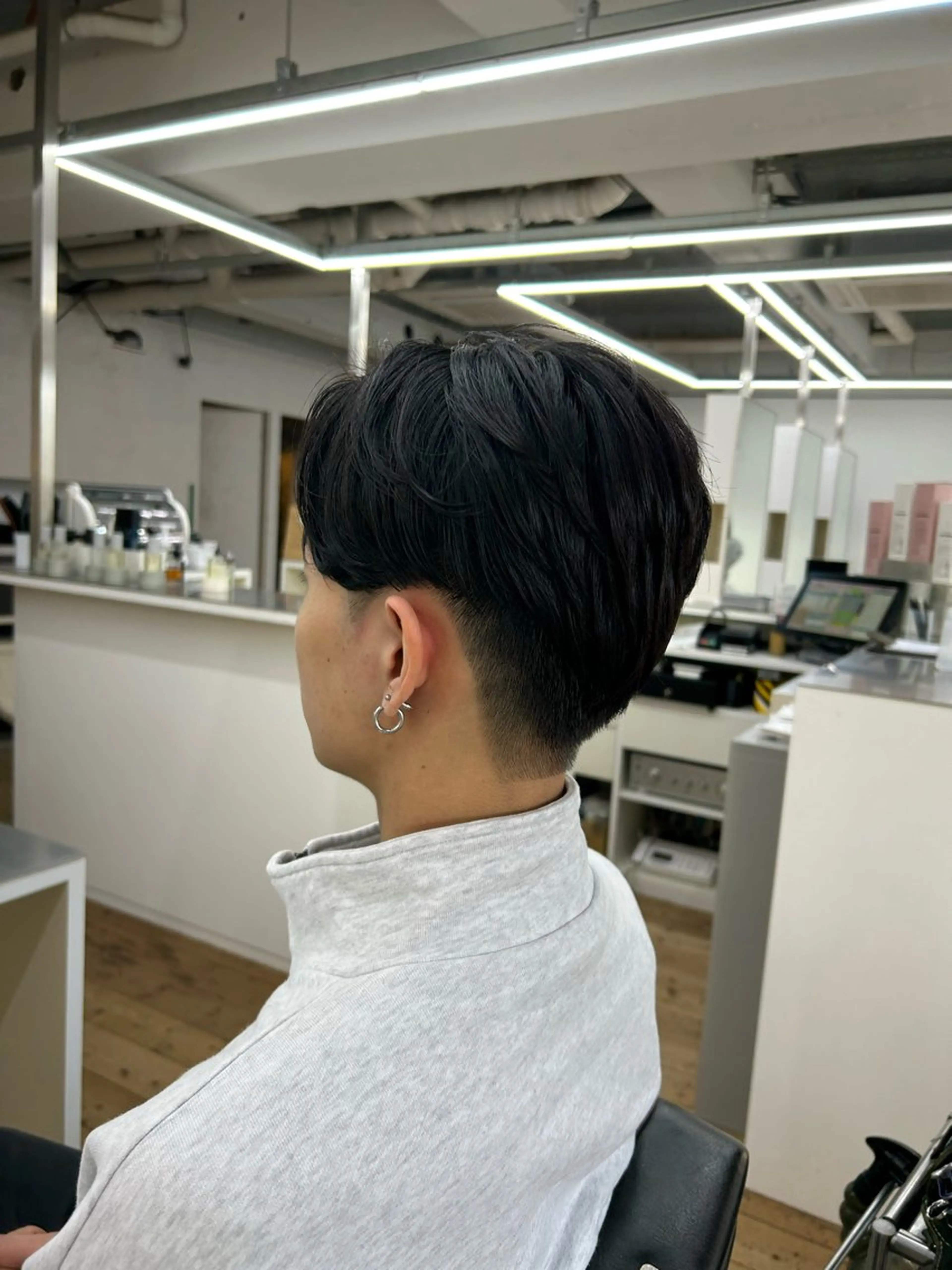 メンズ カット 縮毛矯正 HAIR-MAKE-BARN所属・北九州/折尾/パーマ /ゆうと/八幡西区のヘアスタイル