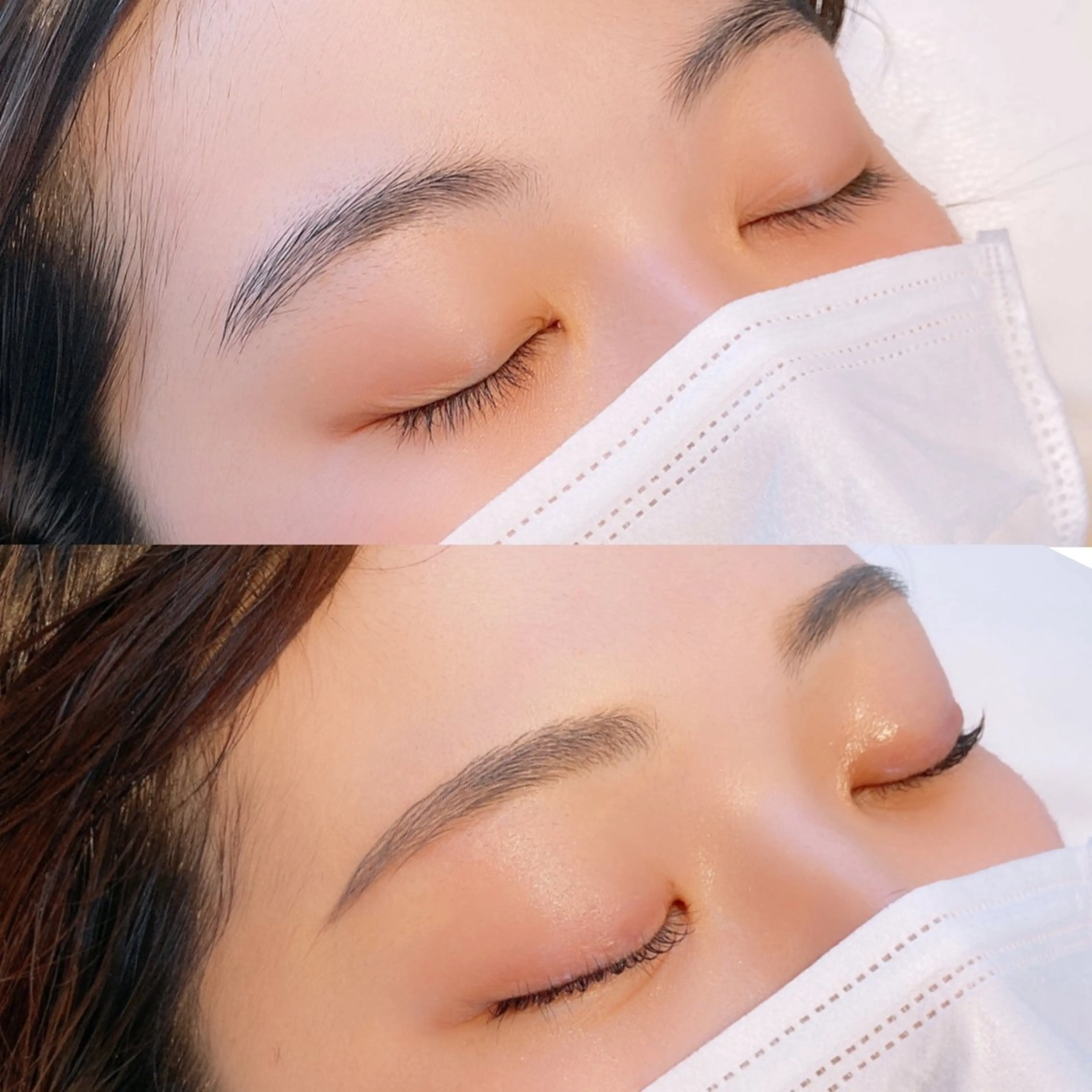 【予約率NO.1☝️眉毛】似合わせ美眉スタイリング(眉毛/アイブロウwax込) ¥4,000 《鎮静パック+メイク込》の写真