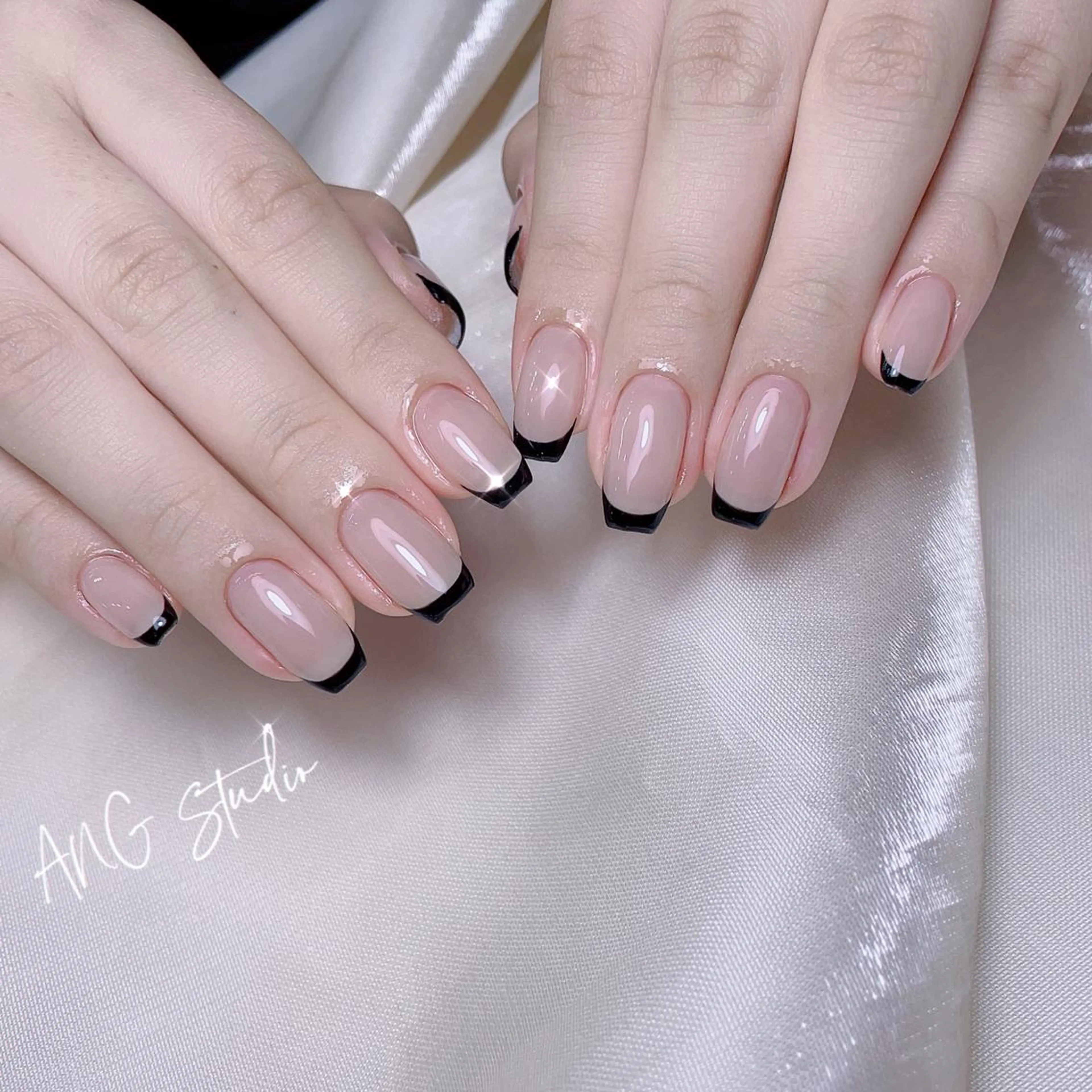 🫧カラーフレンチネイル『初回ソフトジェルオフ無料』の写真