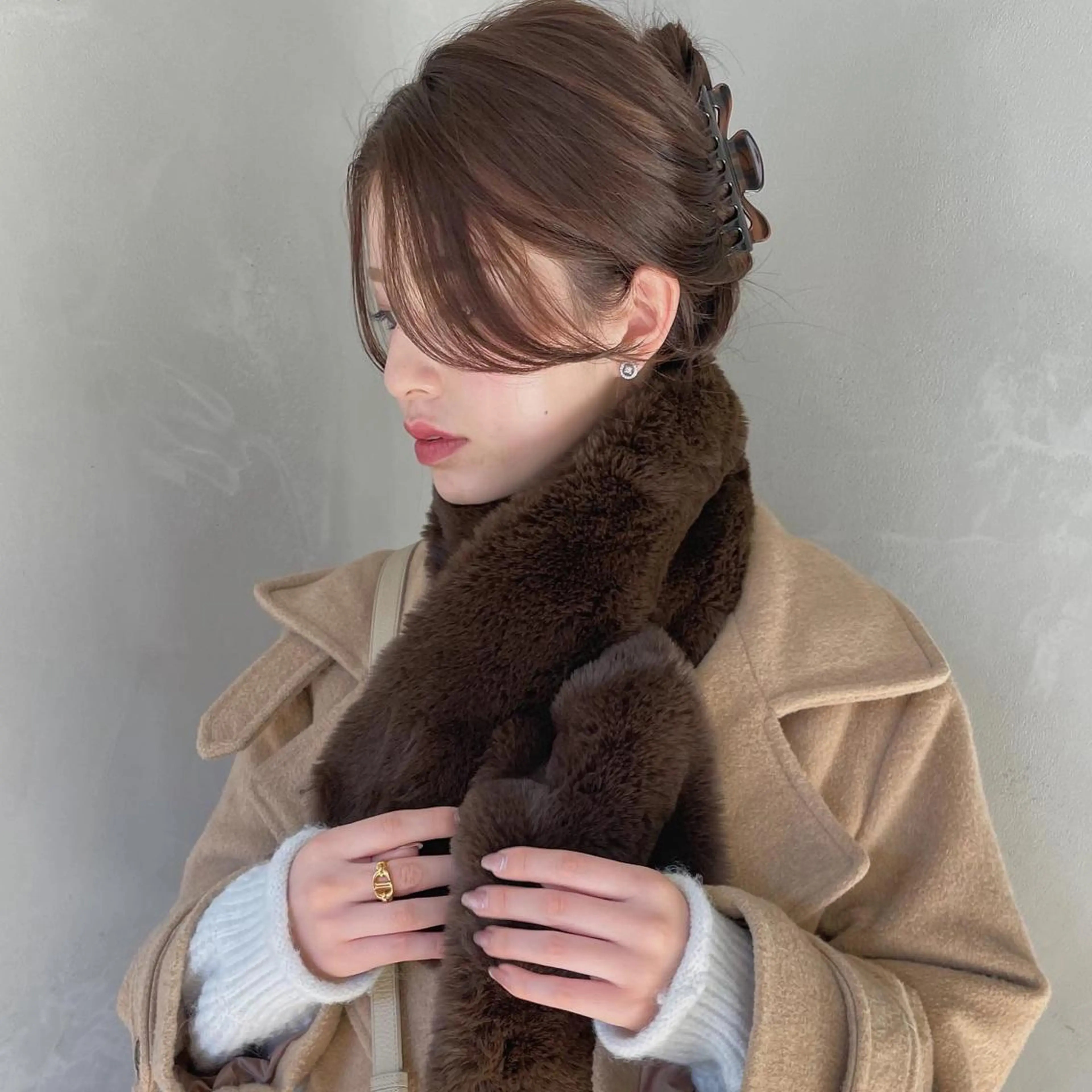 セミロング カット ヘアカラー トリートメント 韓国風/髪質改善 赤み消し✨junkiのヘアスタイル