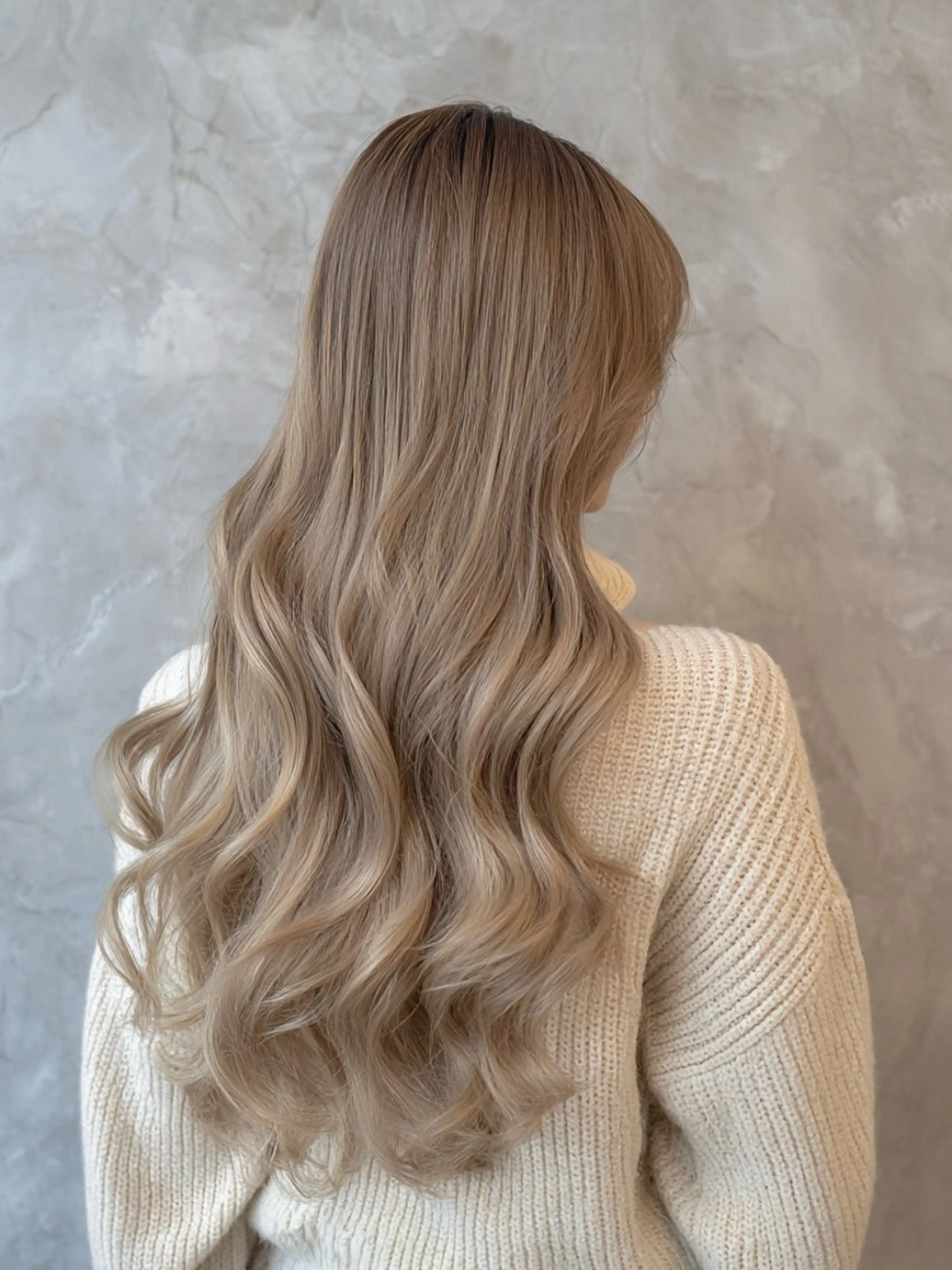 ミディアム カラー ヘアカラー トリートメント 池袋/カラー特化🎨 ロング料金なし🩵のヘアスタイル