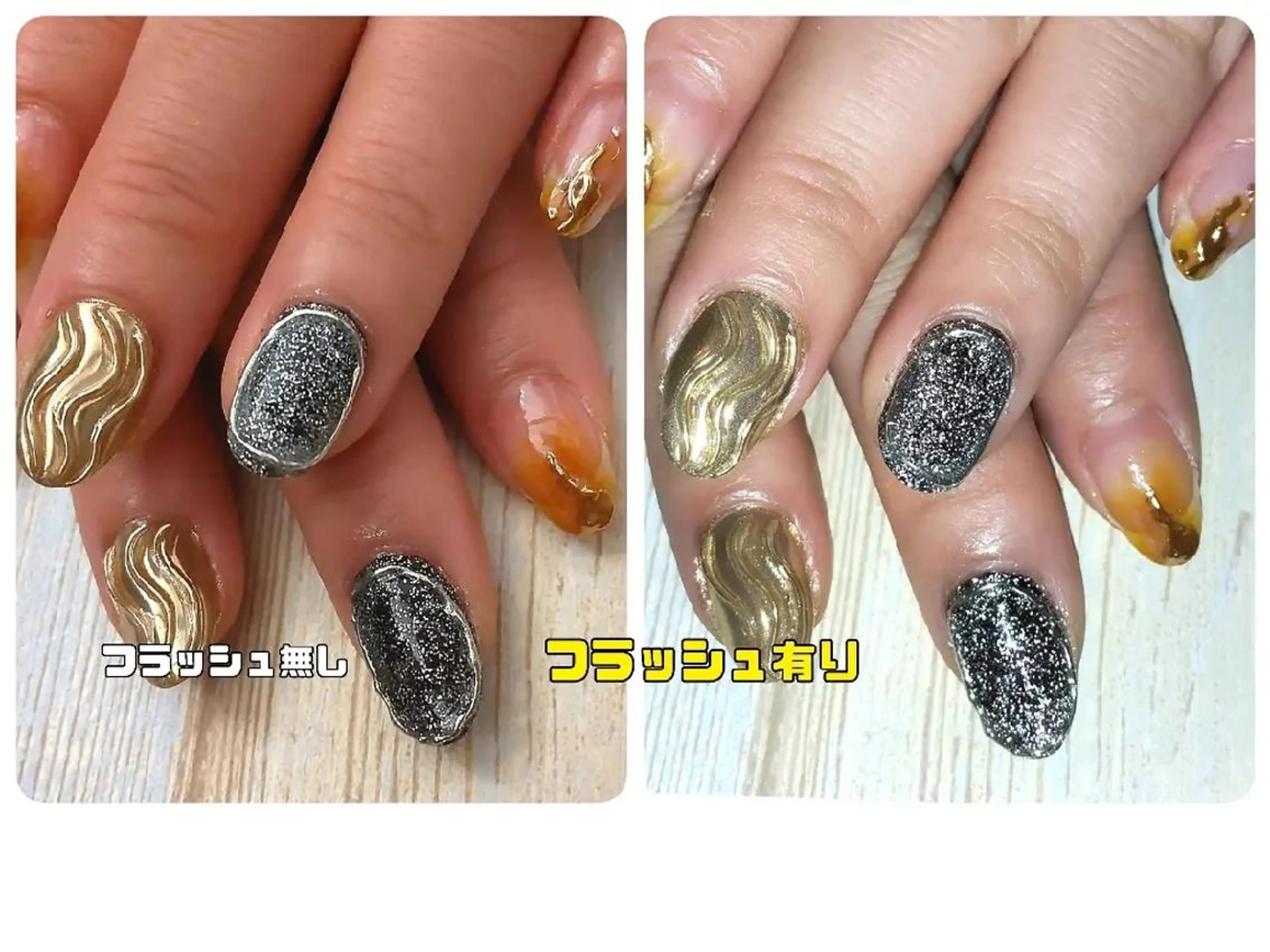 ミディアム ネイル フラッシュネイル ジェルネイル ニュアンスネイル スカルプネイル ハンドネイル T&A nailのネイルデザイン