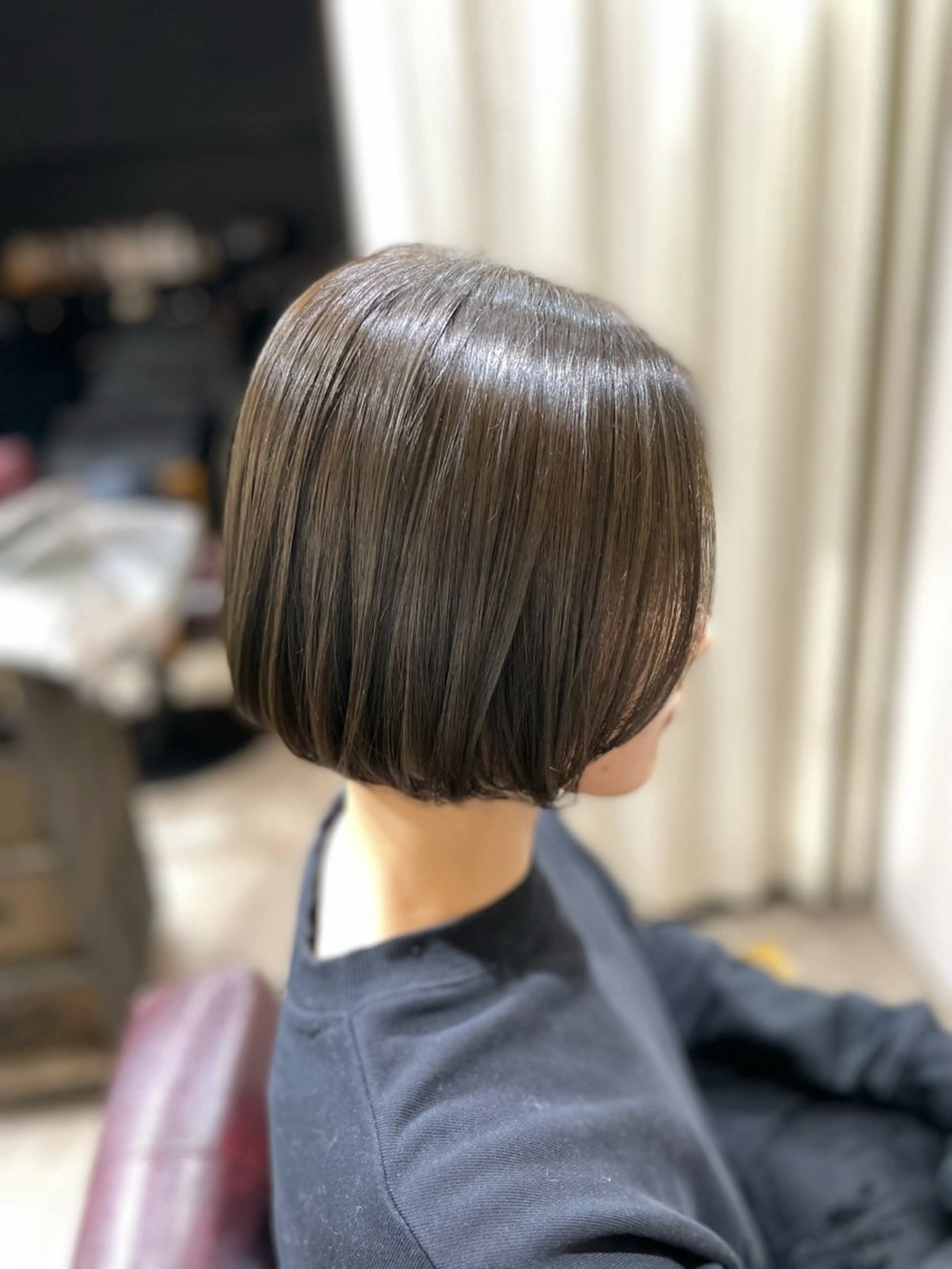 ミディアム 星野 茉由のヘアスタイル