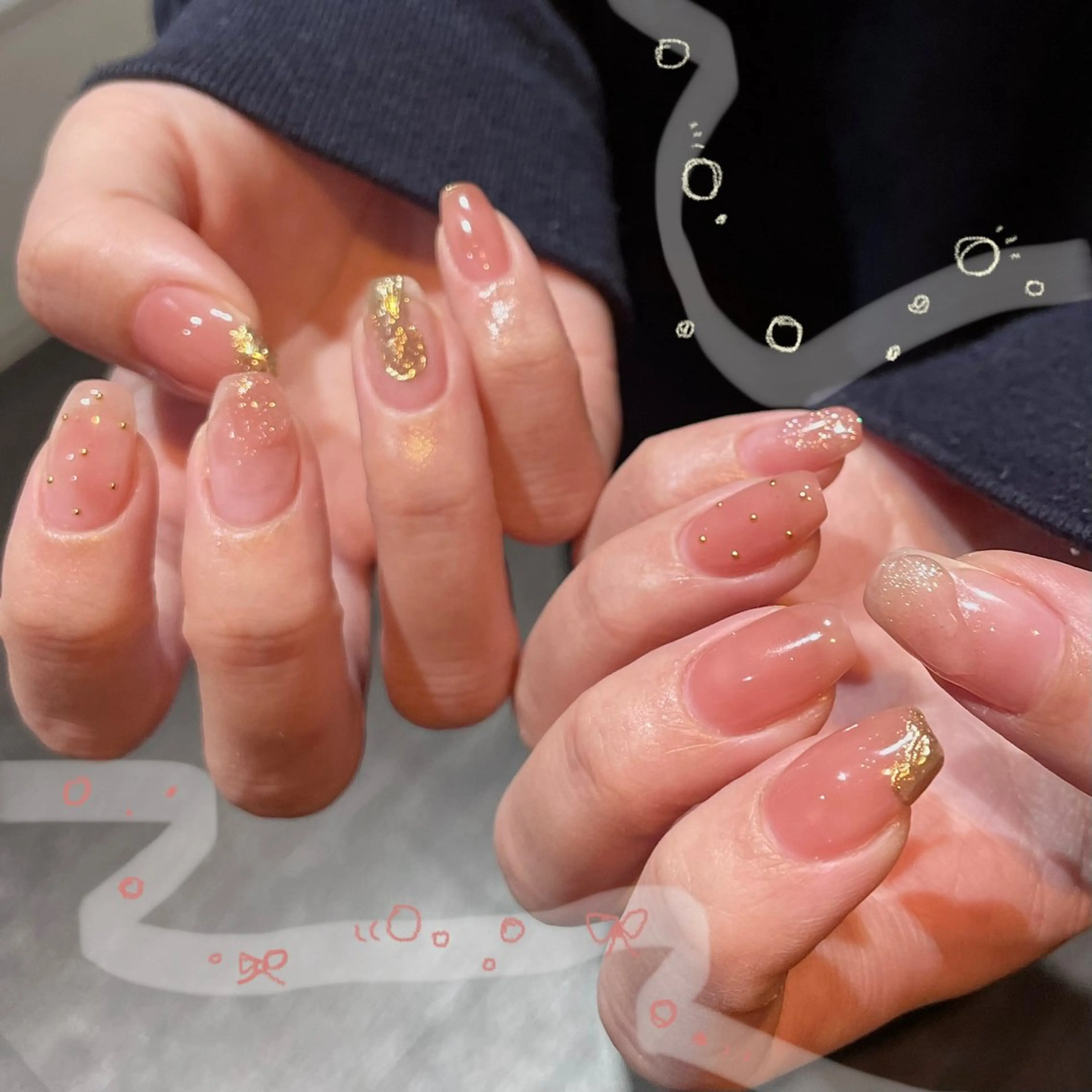 ネイル ハンドネイル Yarm As Etel.のネイルデザイン