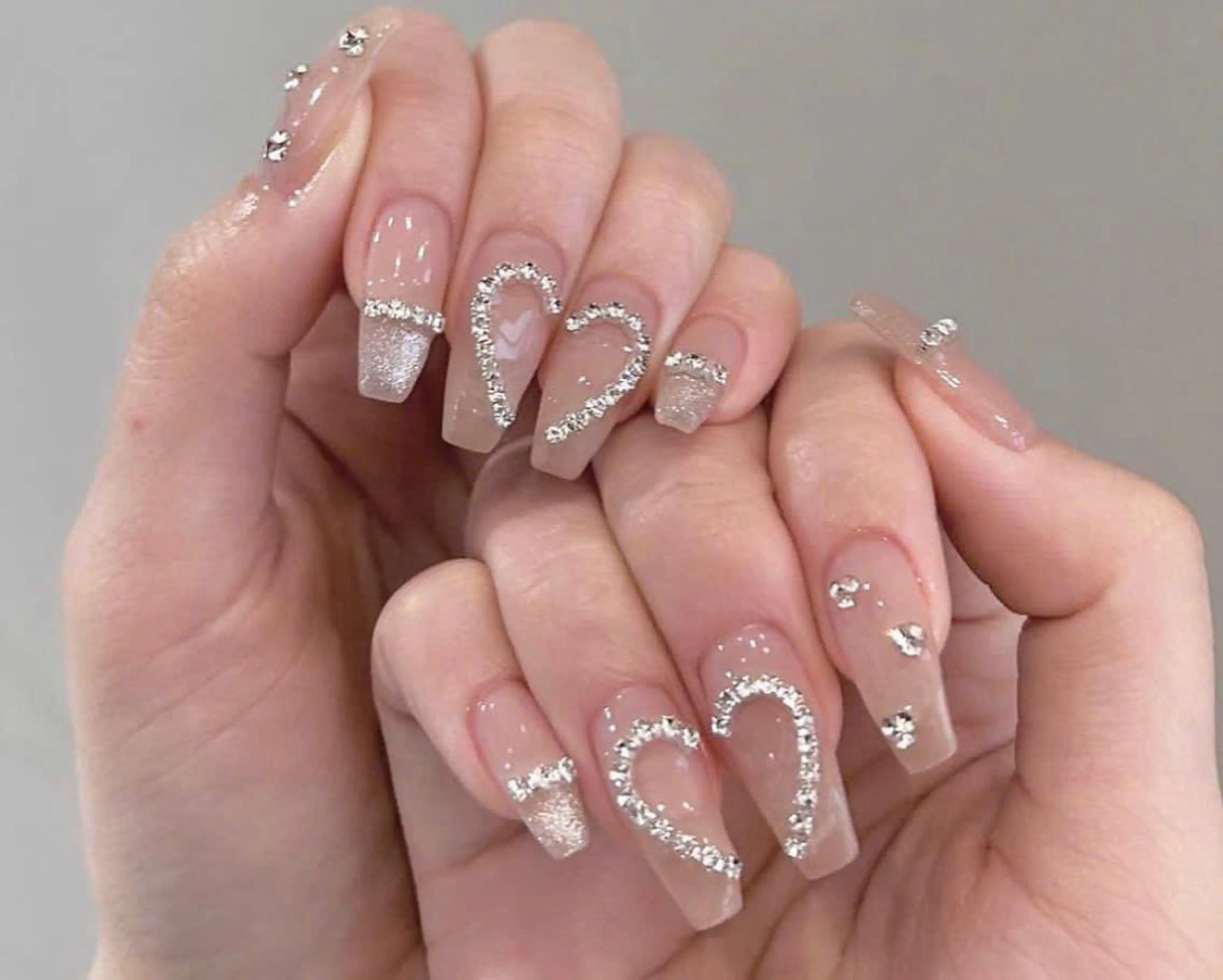 ネイル オーロラネイル フレンチネイル ジェルネイル ハロウィン 韓国ネイル ハンドネイル neco H.babynailのネイルデザイン