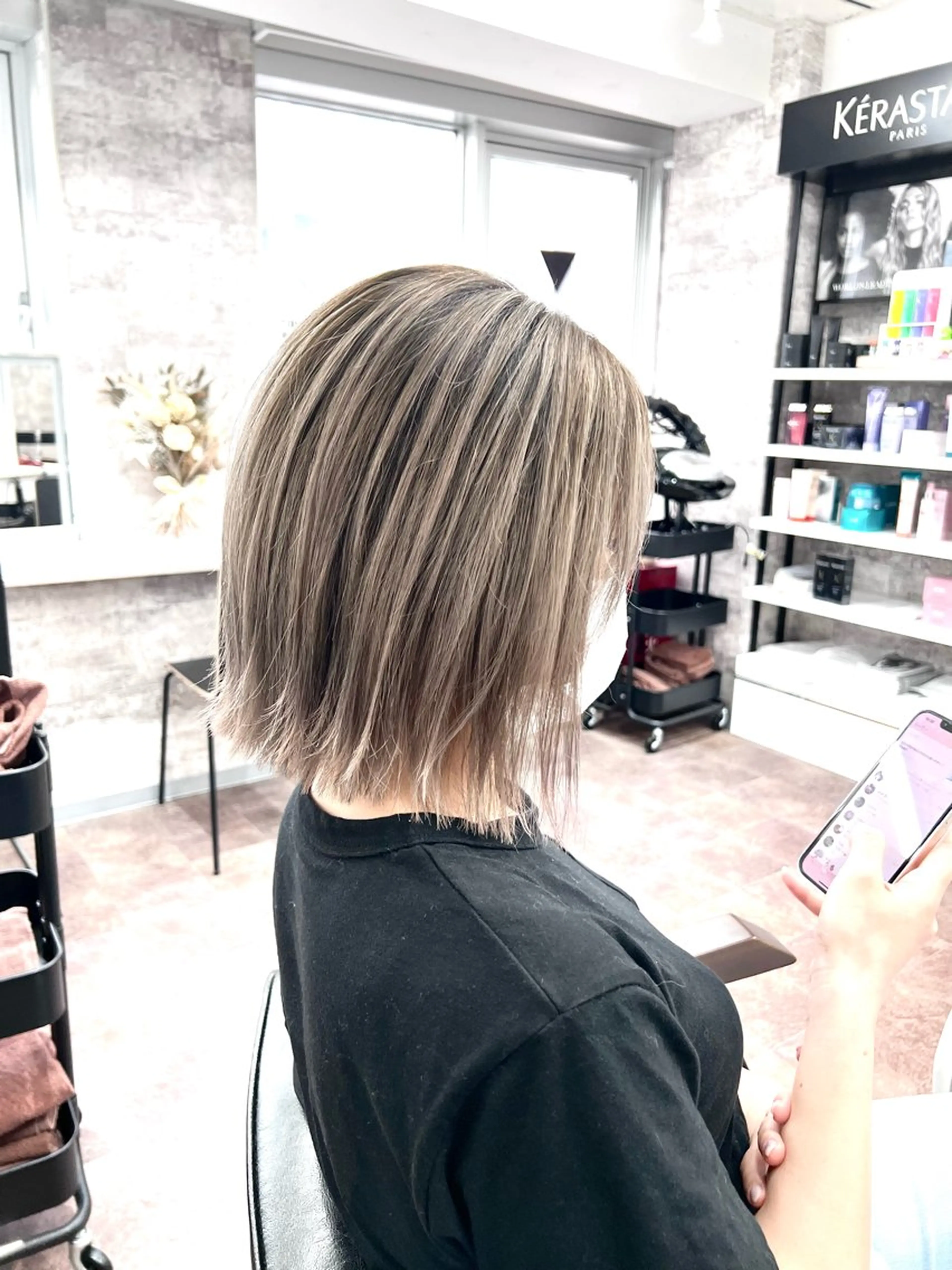 ミディアム レイヤーカット ヘアカラー 🌿本厚木代表 HIROKI🌿のヘアスタイル