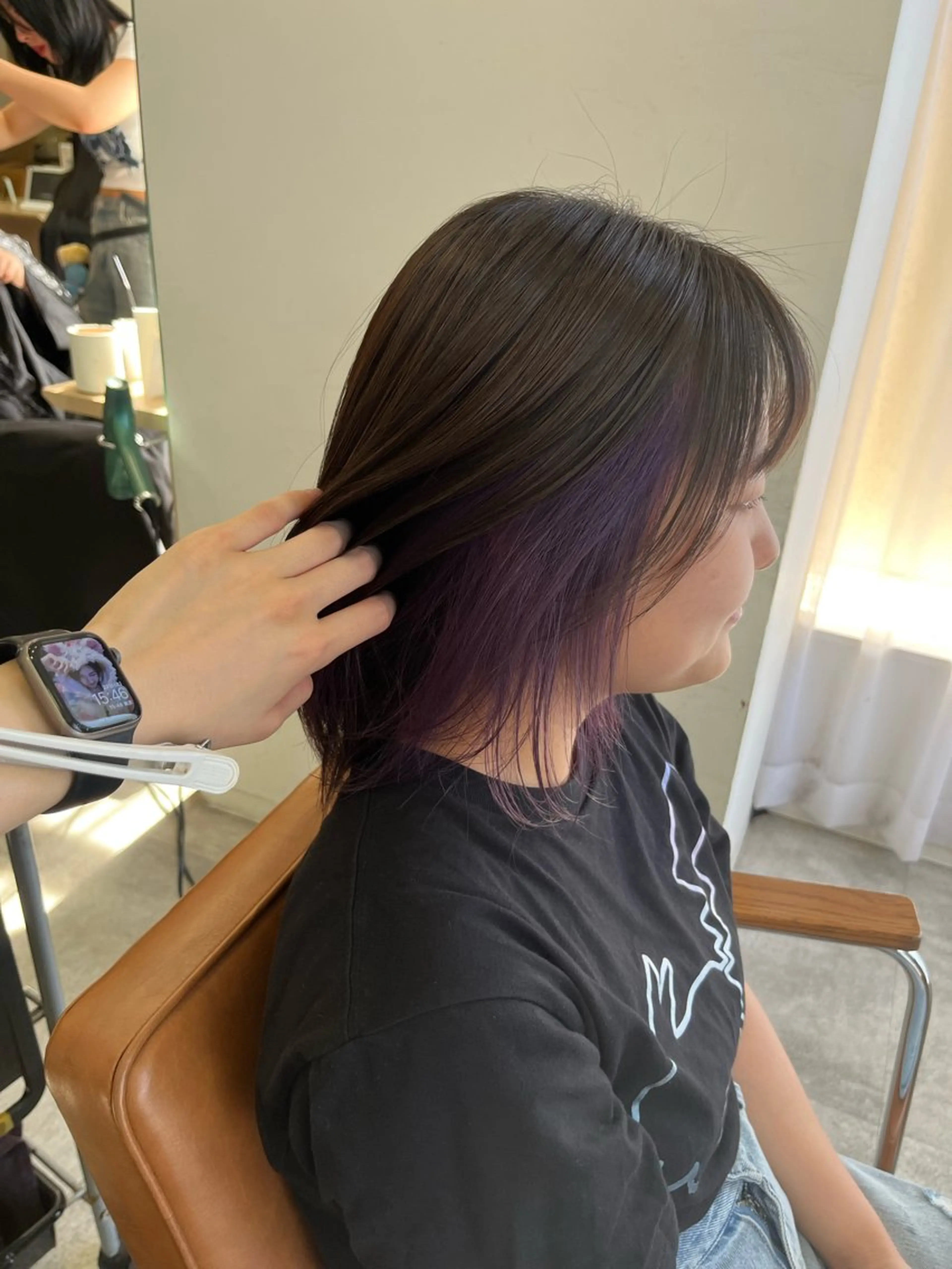 ミディアム 優月/カラー特化 西宮/夙川のヘアスタイル