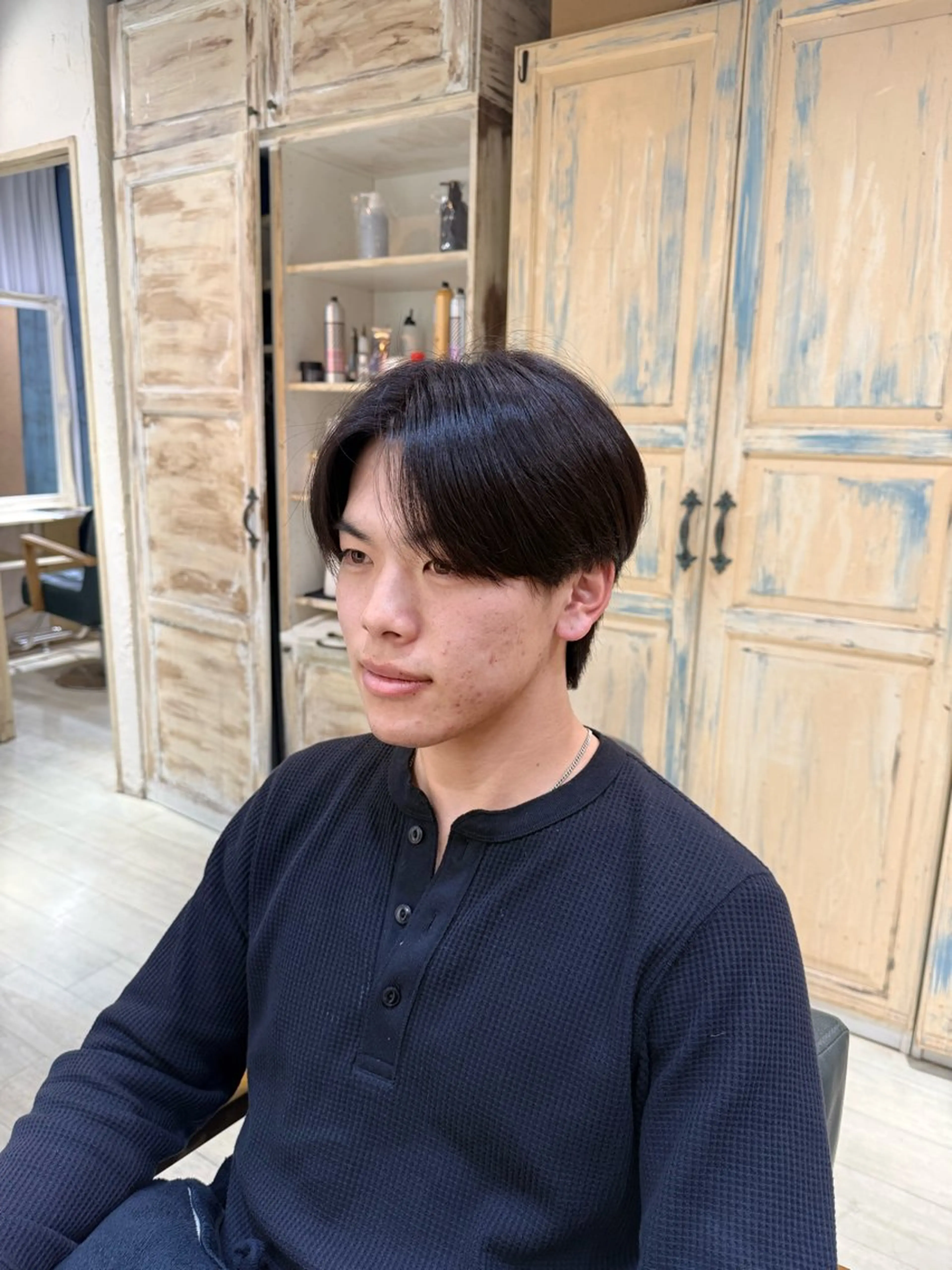 メンズ カット パーマ hair rescue kapra所属・笹部 輝琉のヘアスタイル