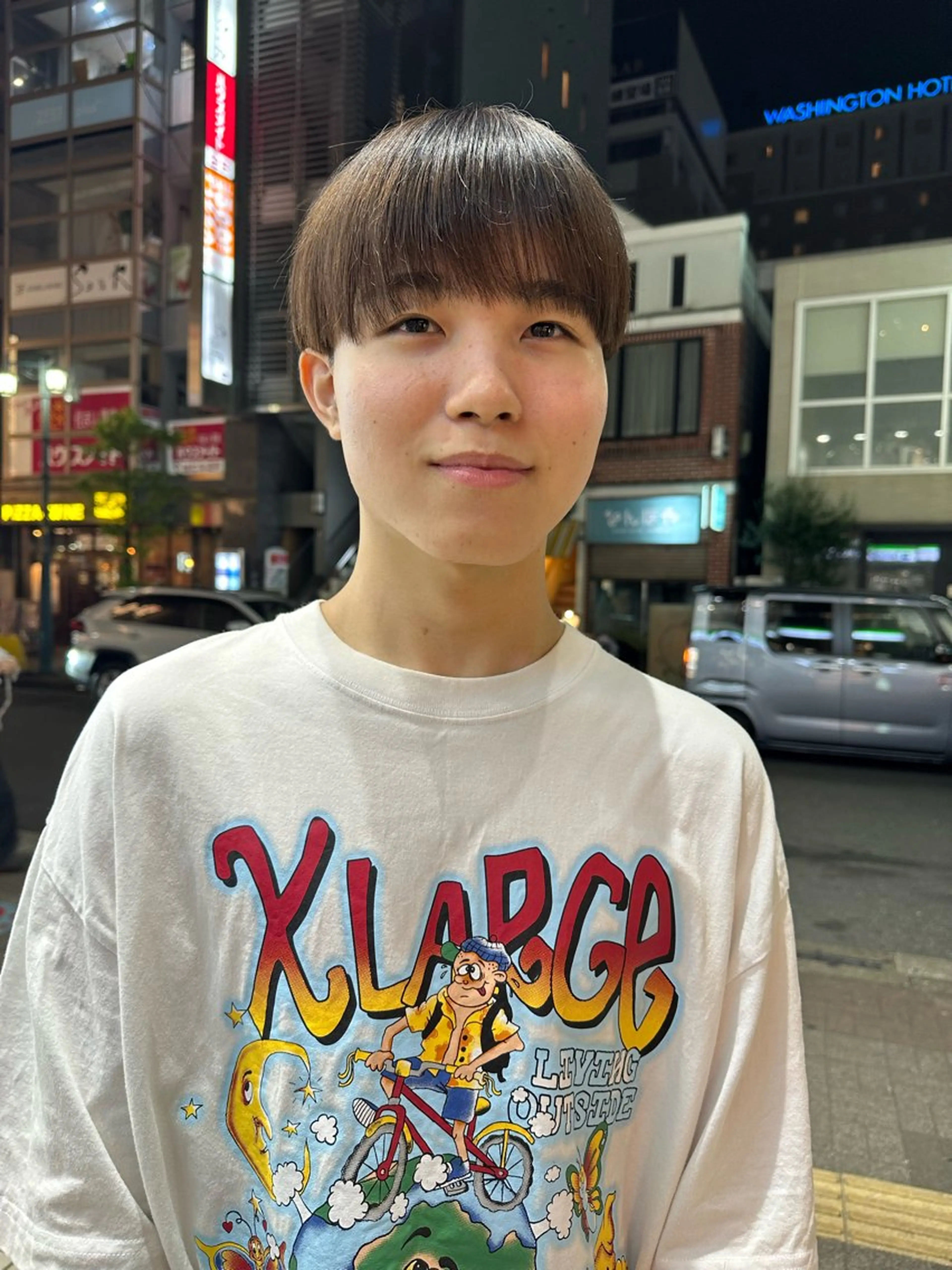 ショート カラー メンズ メンズブリーチ メンズハイトーン メンズインナーカラー ブリーチ ケアブリーチ Rei/ 縮毛矯正/ ハイライトカラー募集のヘアスタイル