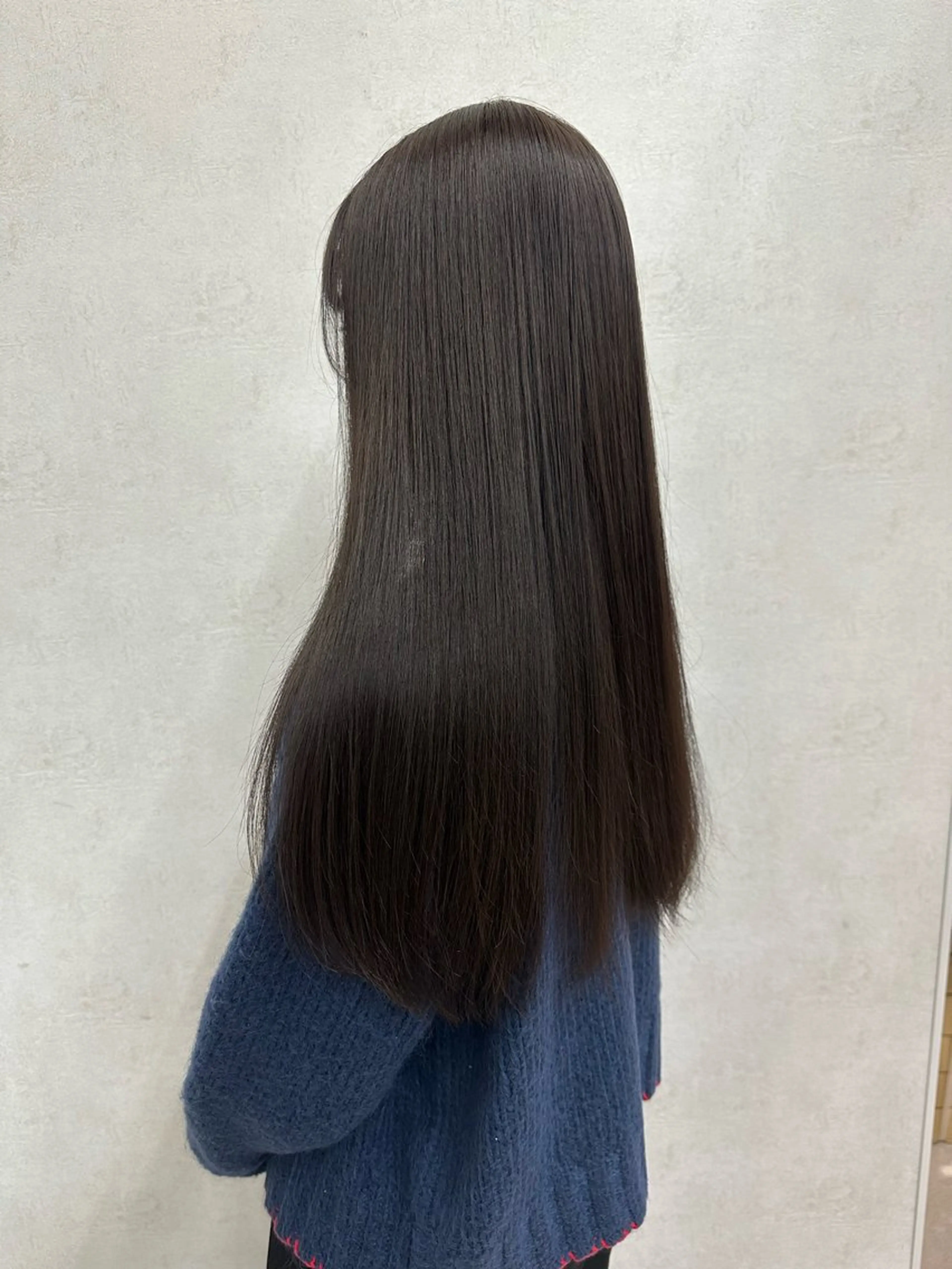 【手強いうねり癖に🌀】ツヤ髪縮毛矯正☔️の写真