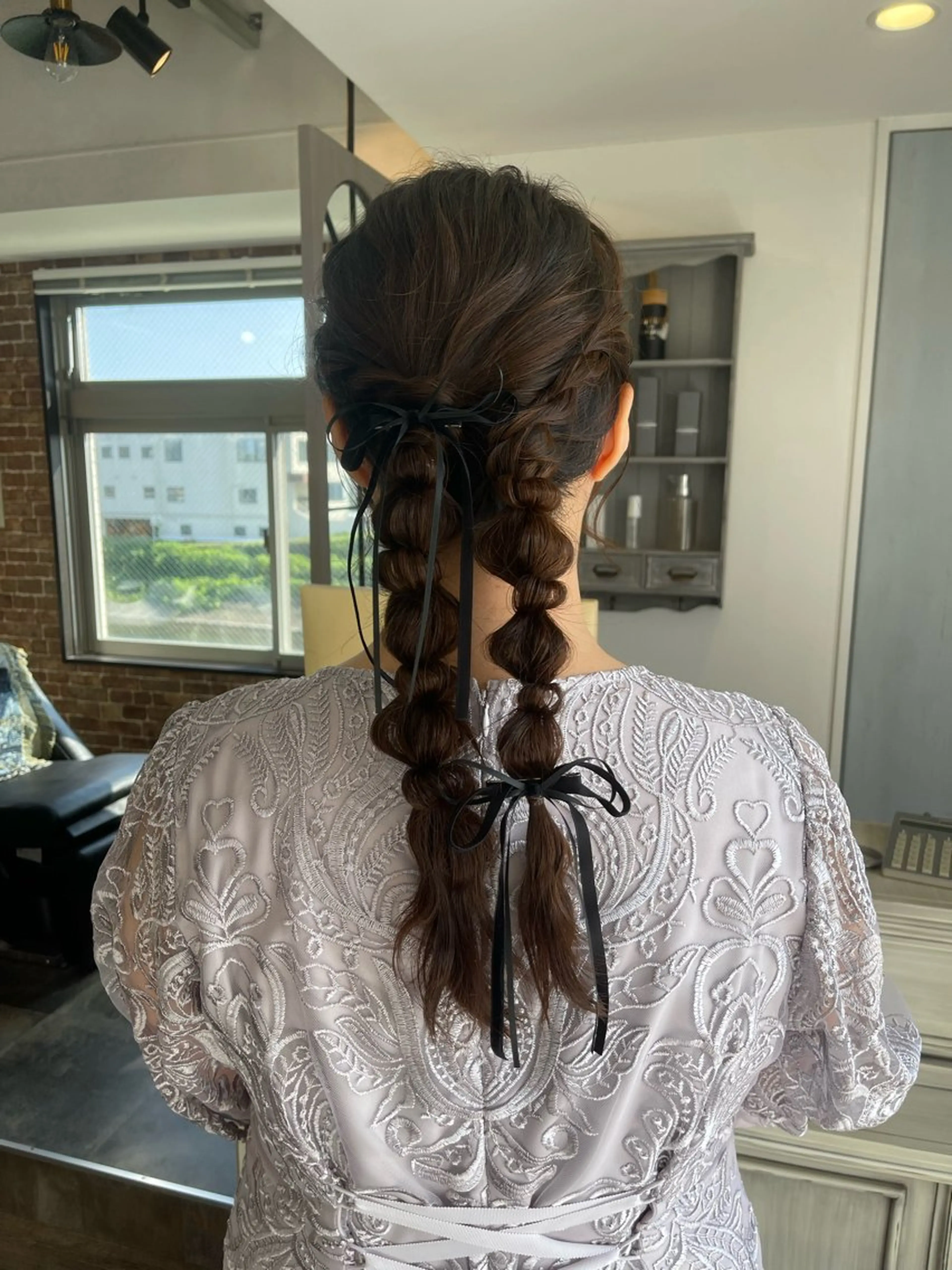 ロング ヘアアレンジ ヘアセット Felice Erikaのヘアスタイル