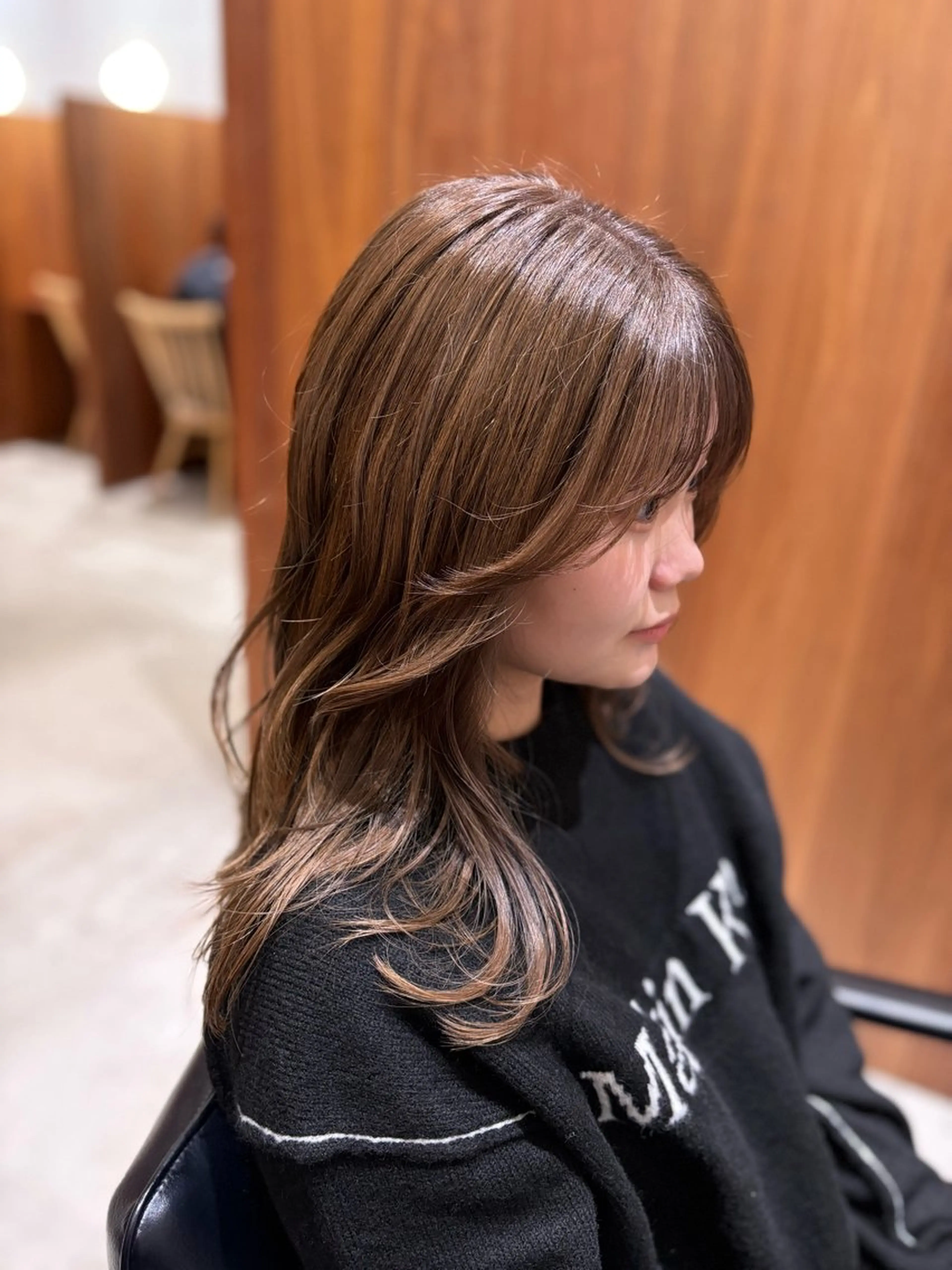 ロング カラー GOTODAY シェアサロン 銀座pace店所属・アラフォーもアラフィ も美しく✦ฺchieのヘアスタイル