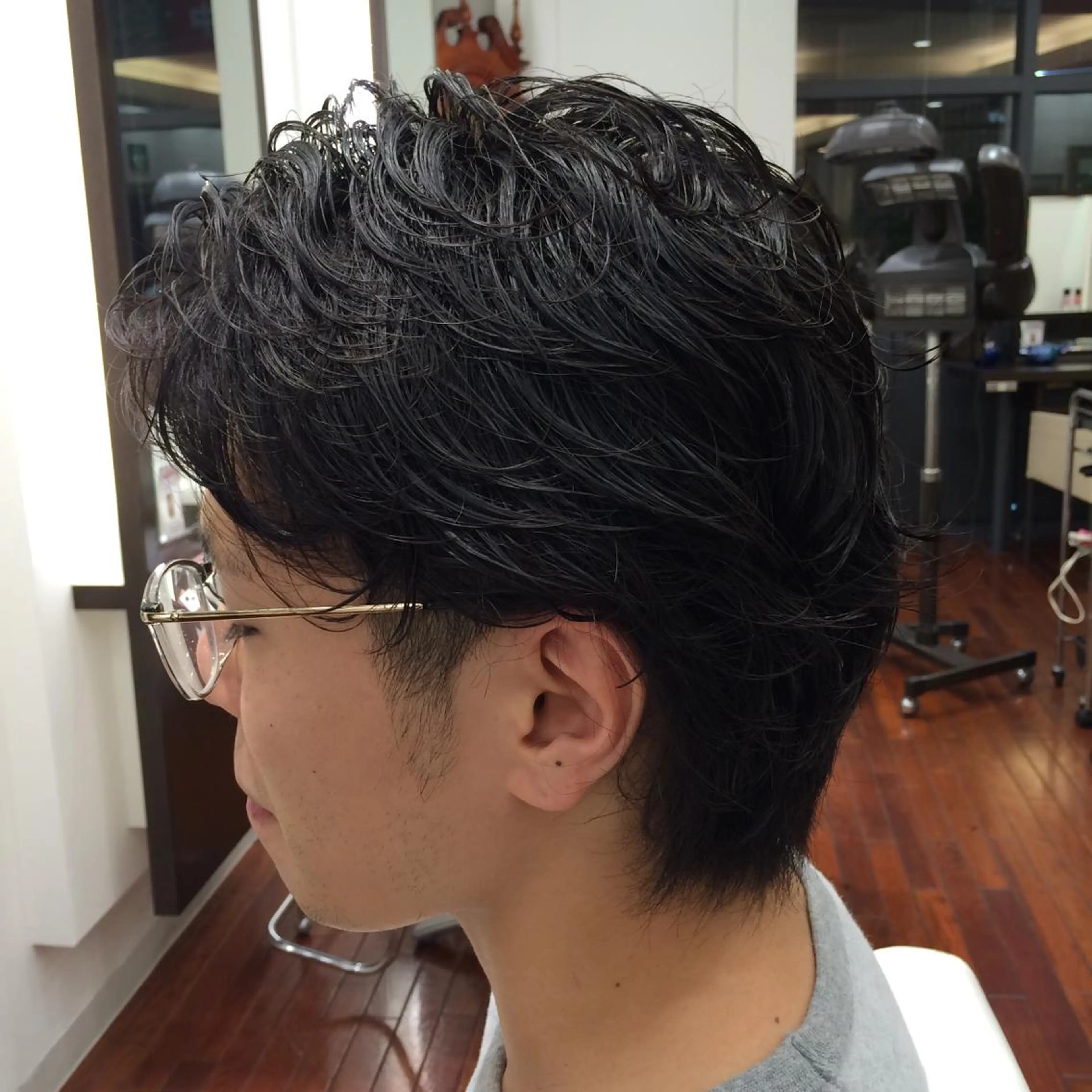 ショート メンズ 松田 由紀子のヘアスタイル