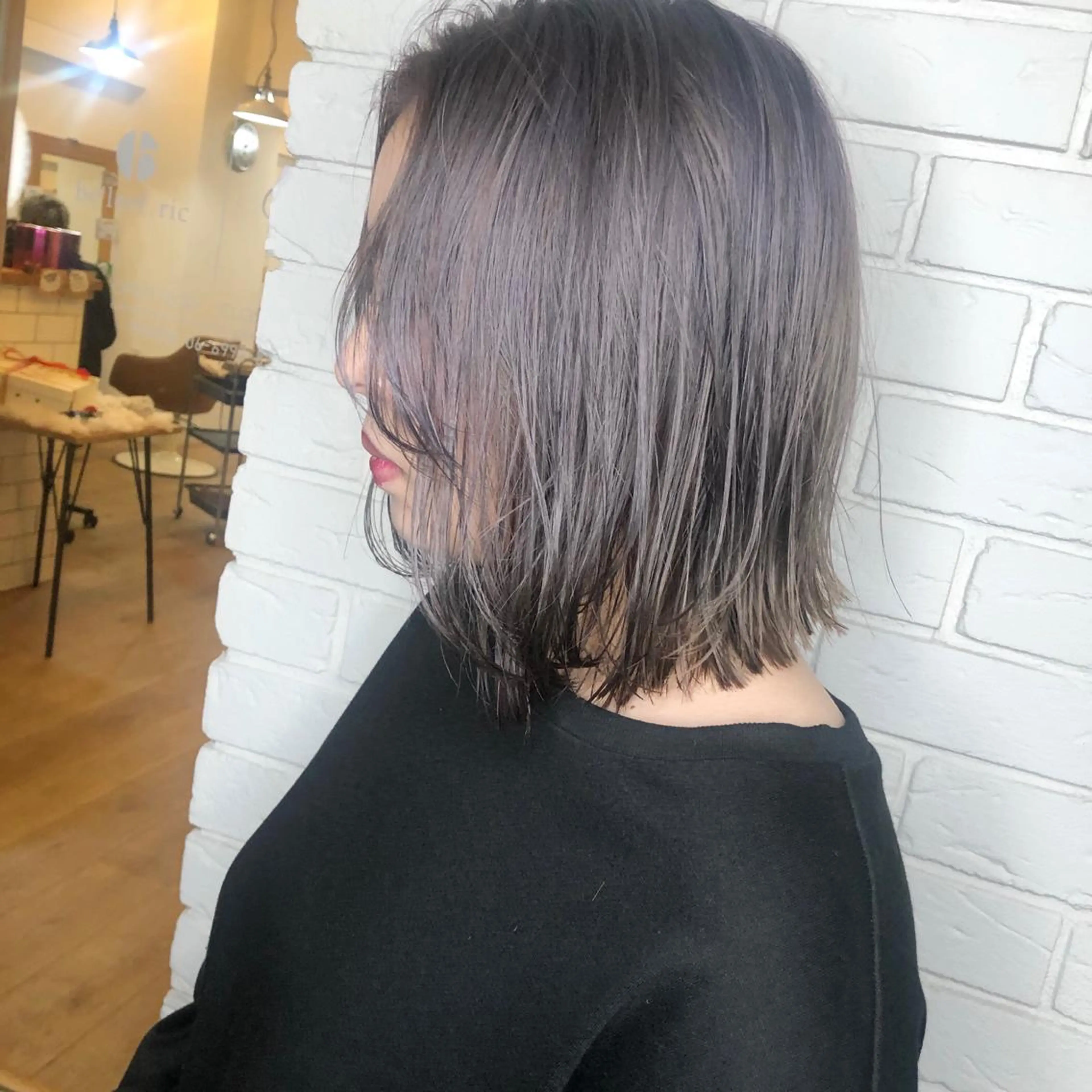 ミディアム 中尾 未希のヘアスタイル