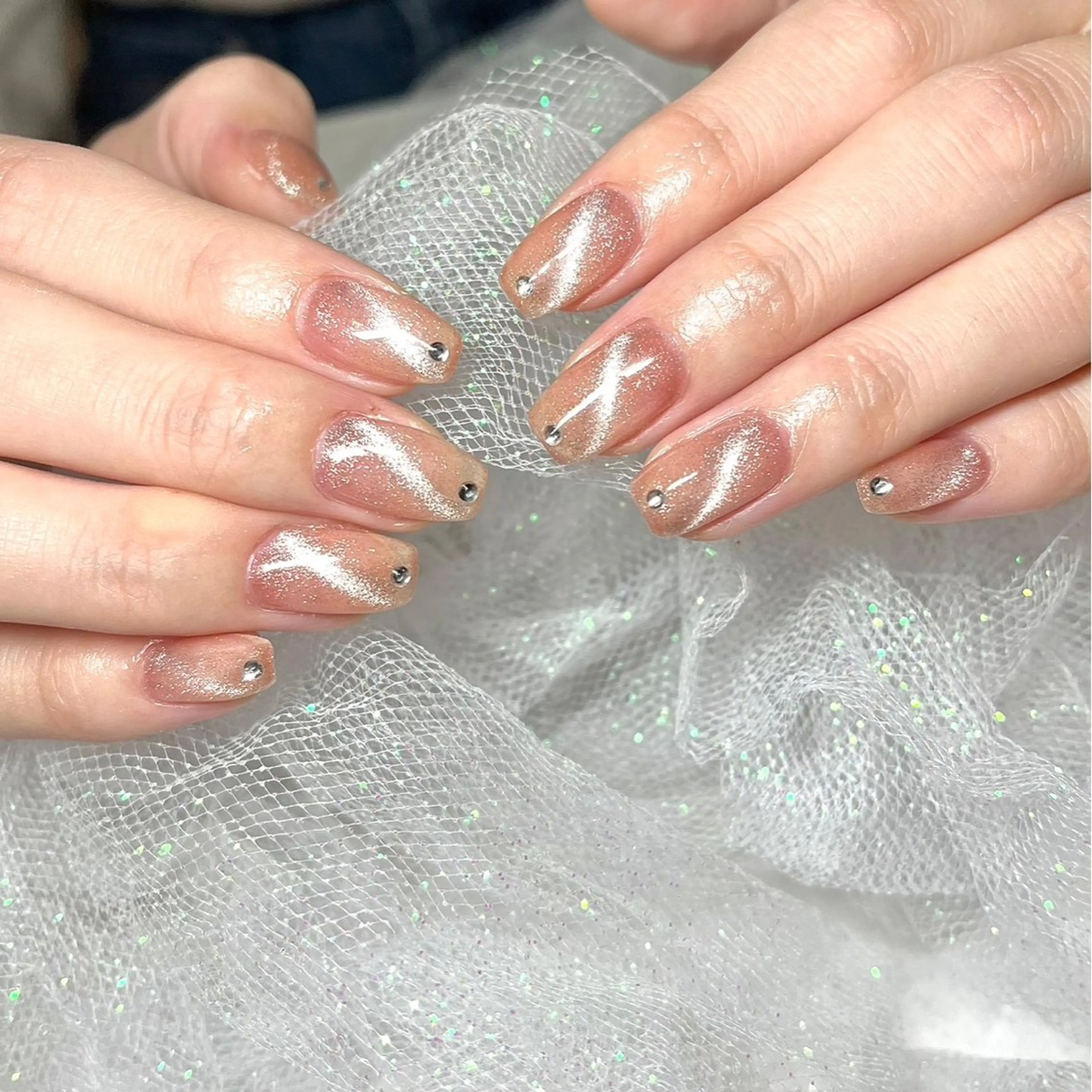 ネイル 0203ムニムサン 💙Honokaのネイルデザイン