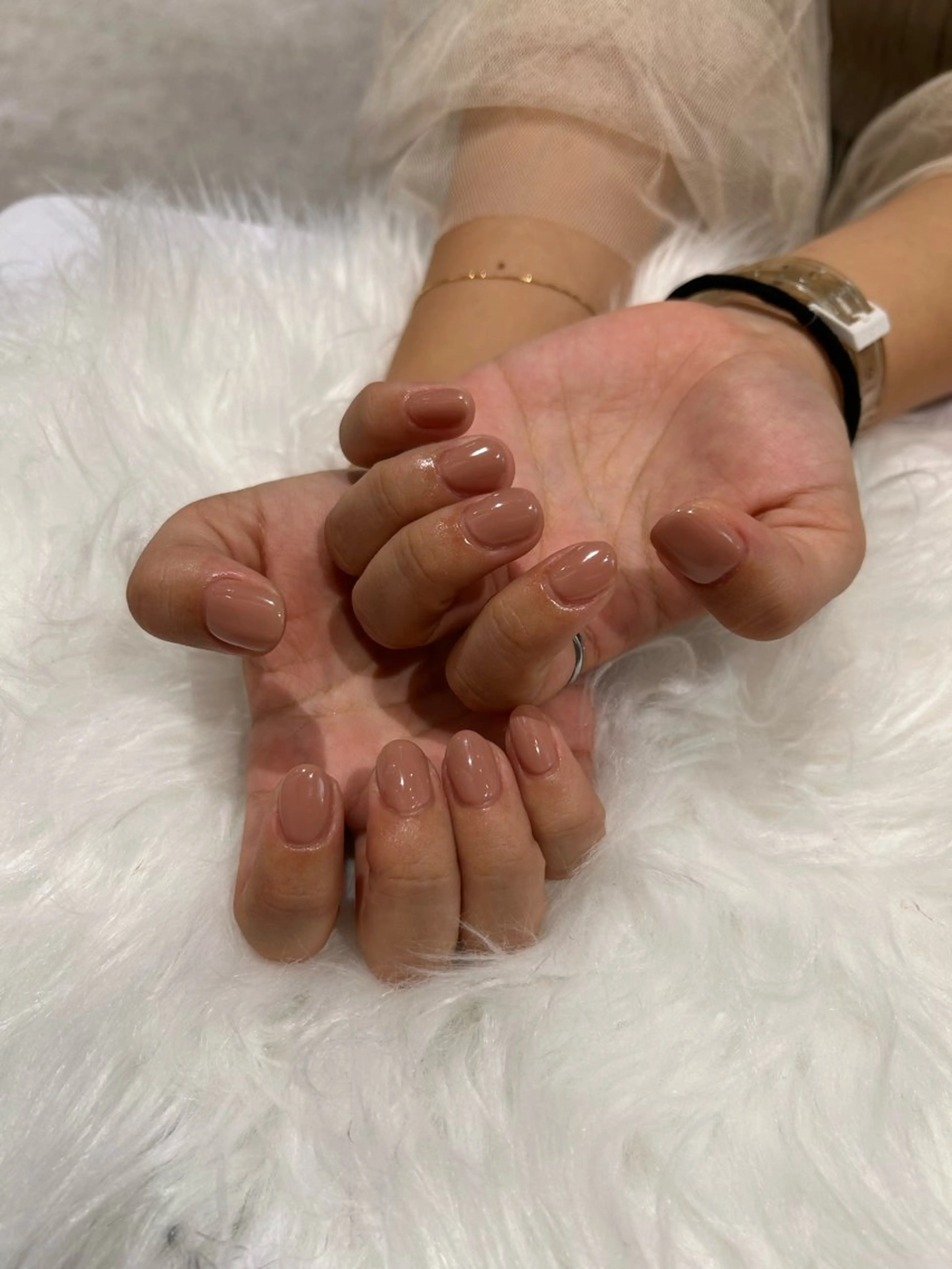 ネイル 成人式 長さ出し 韓国ネイル ショートネイル ハンドネイル ♡ハイトーン★ ネイル/しの♡のヘアスタイル