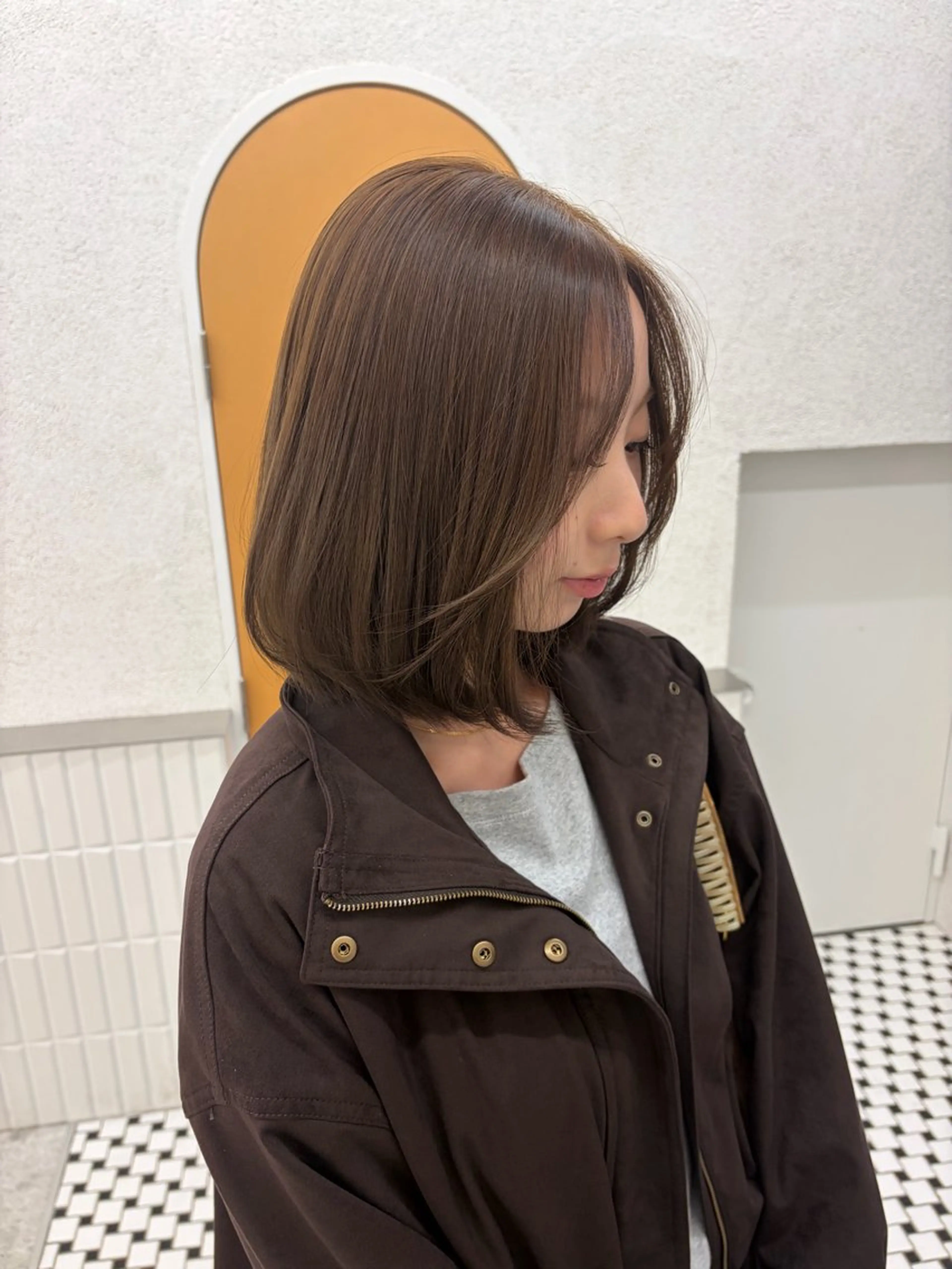 【透明感𓈒𓏸︎︎︎︎】ブリーチなしダブルカラーの写真