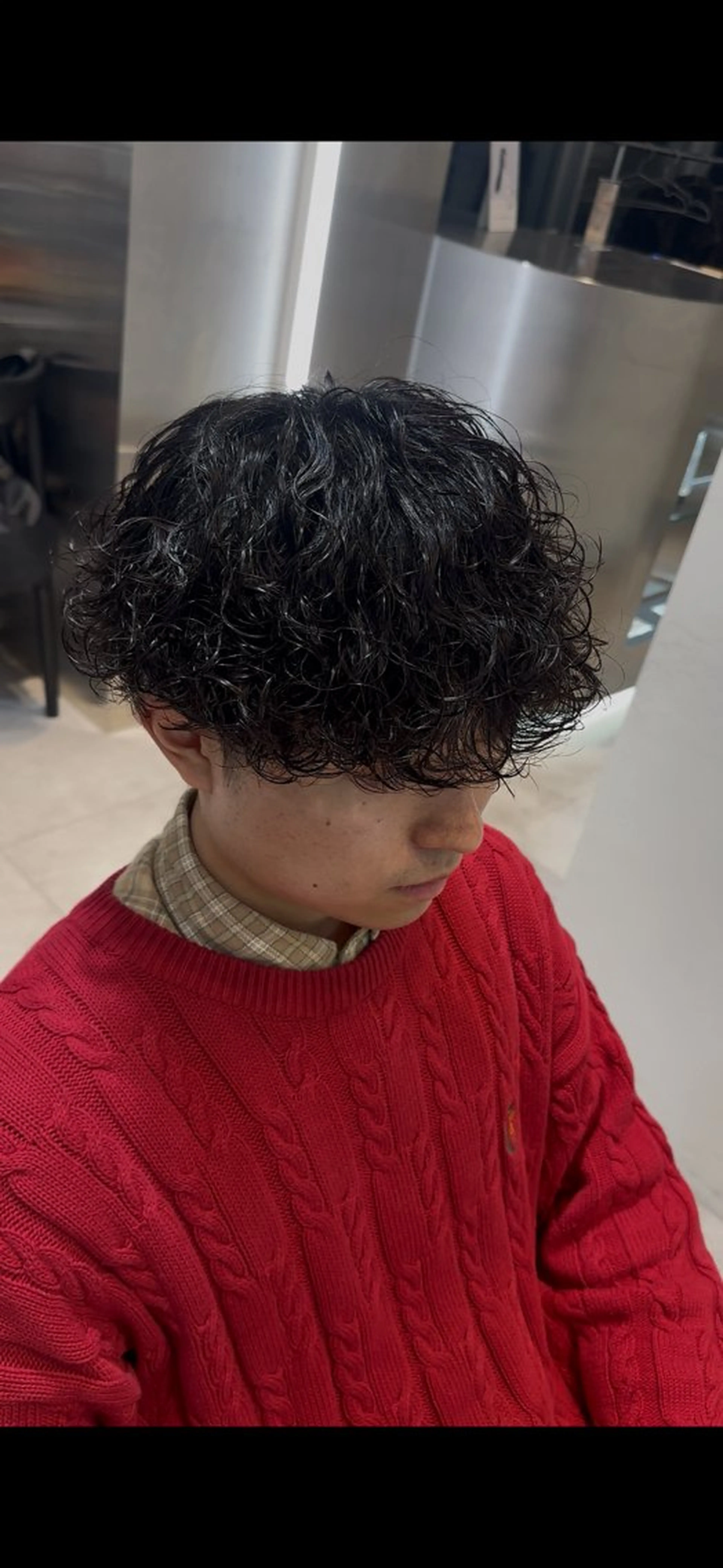 ショート パーマ 似合わせパーマ🔥 河浪  大智のヘアスタイル