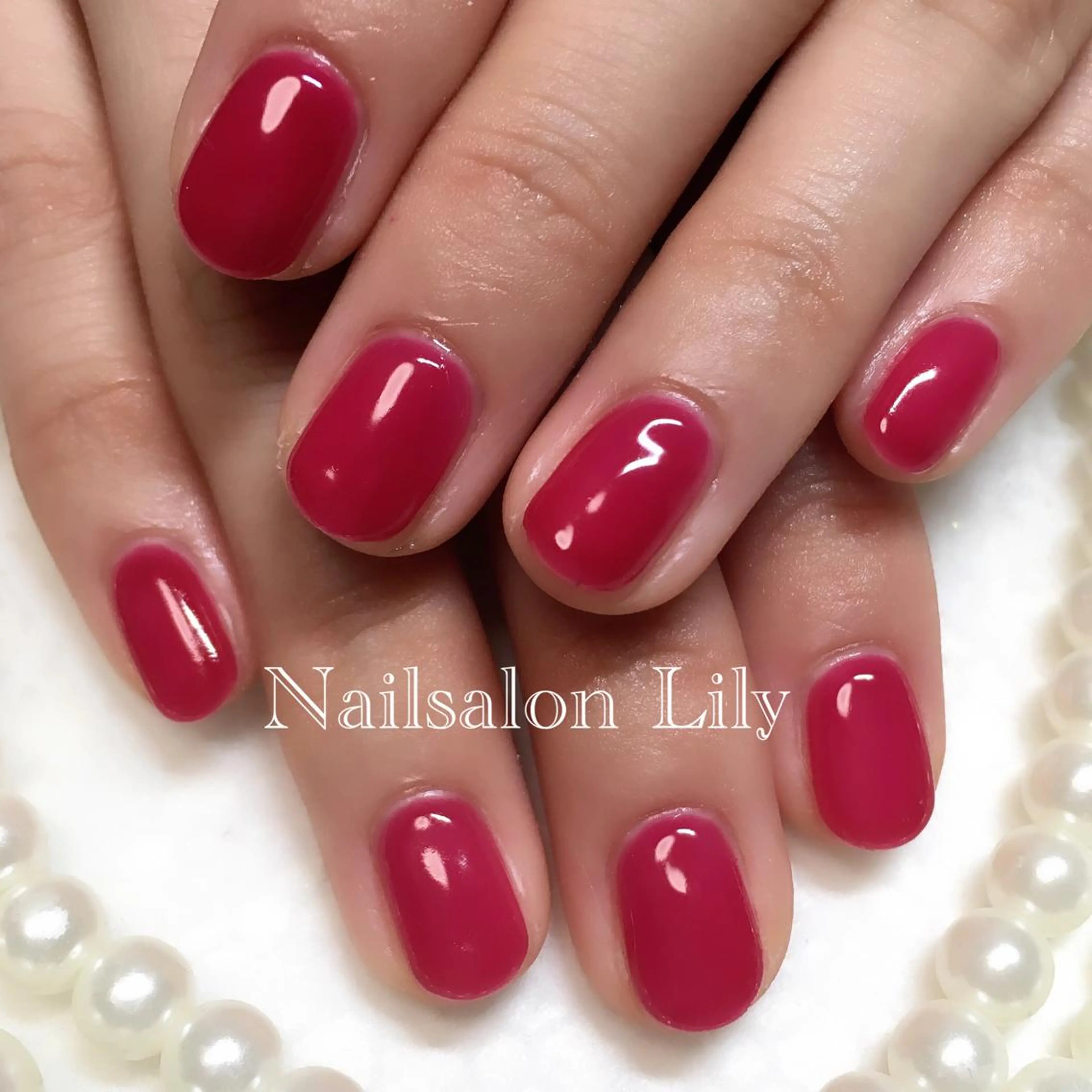 ネイル ワンカラーネイル Nailsalon Lilyのネイルデザイン
