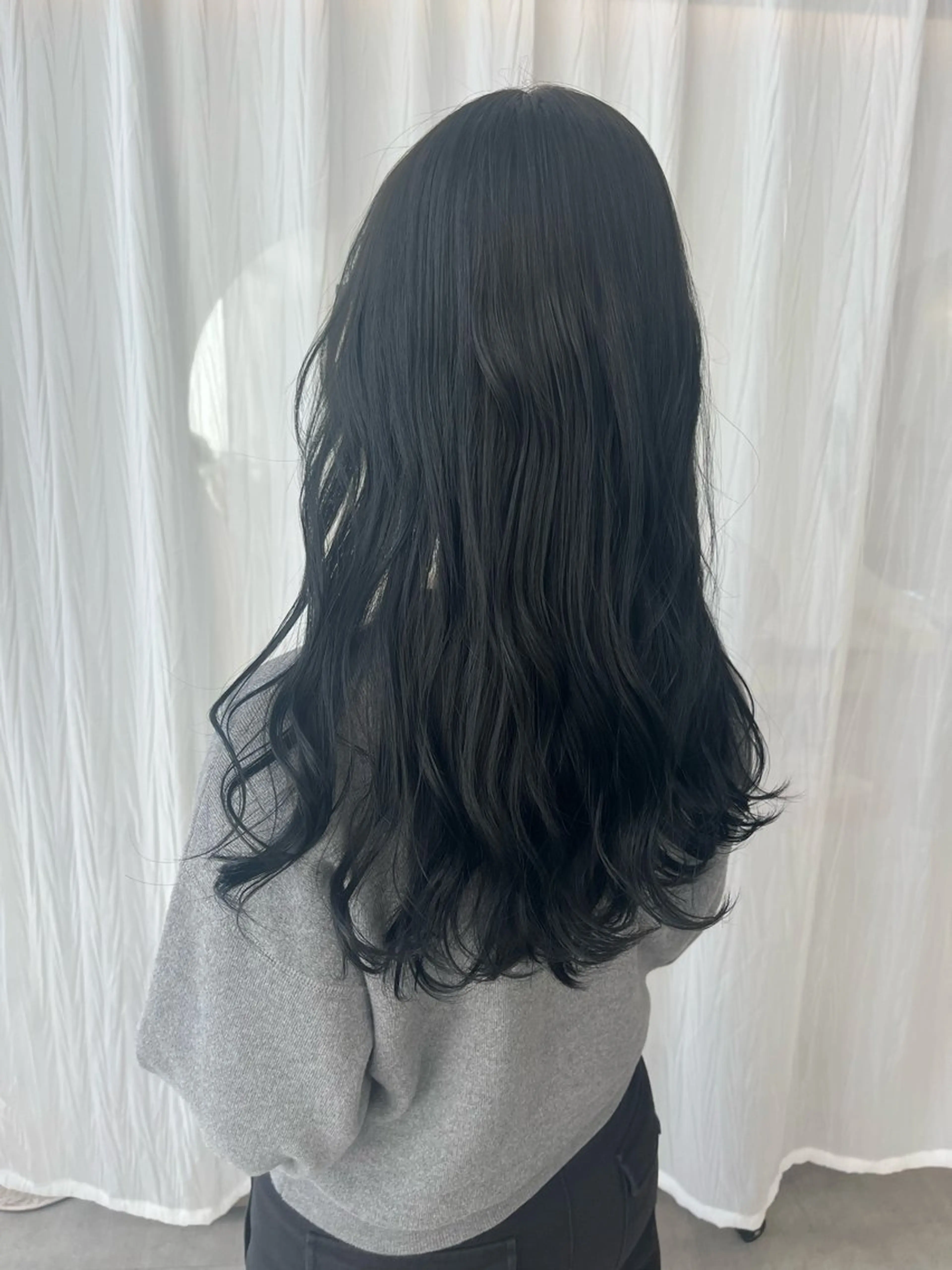 ロング カラー Agu hair time所属・time_ メラニーのヘアスタイル