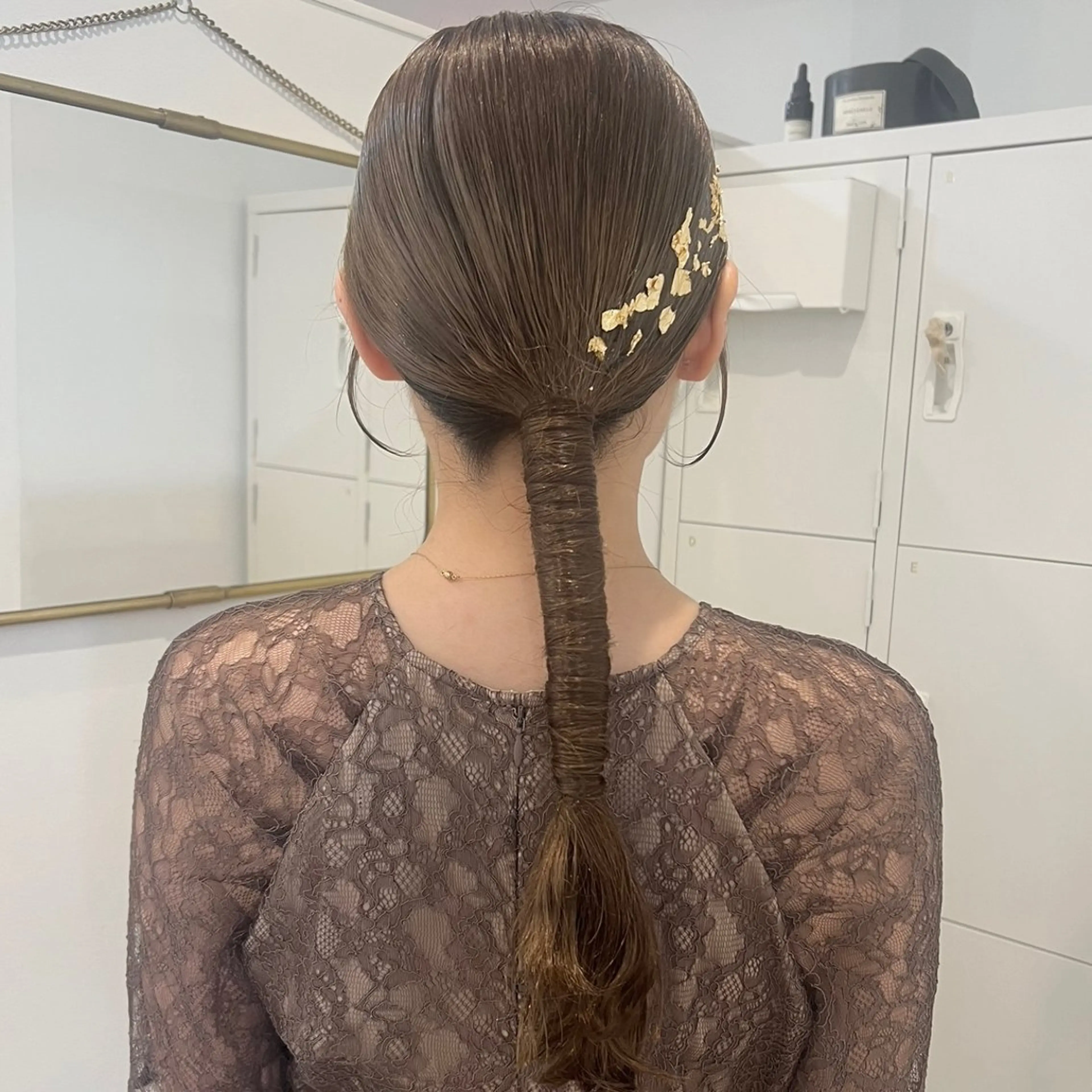 ロング ヘアアレンジ ヘアセット 透明感カラー、 アレンジ/miyuのヘアスタイル